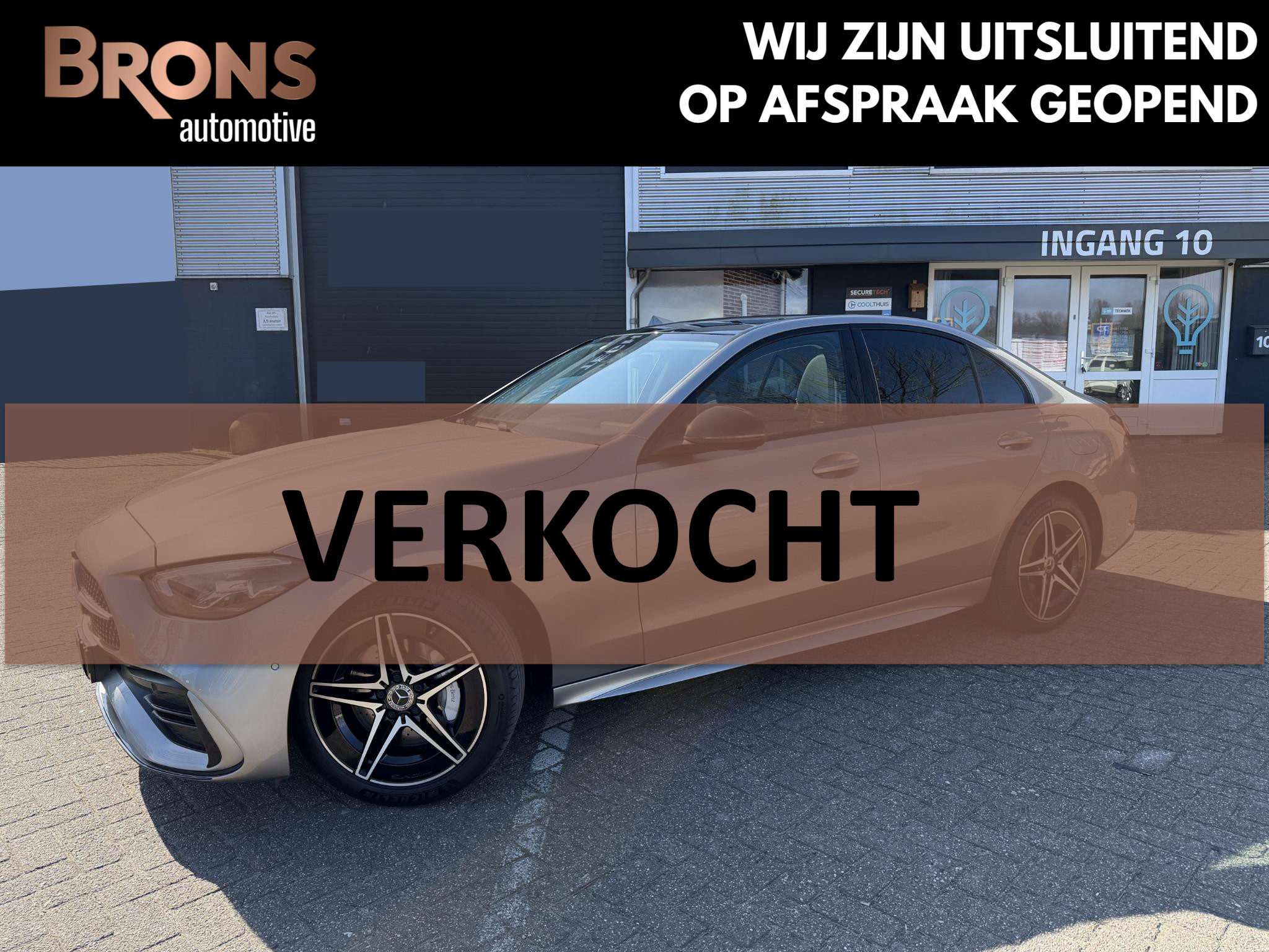 Mercedes-Benz C-klasse 300 e Business Line 2023 - voorkant