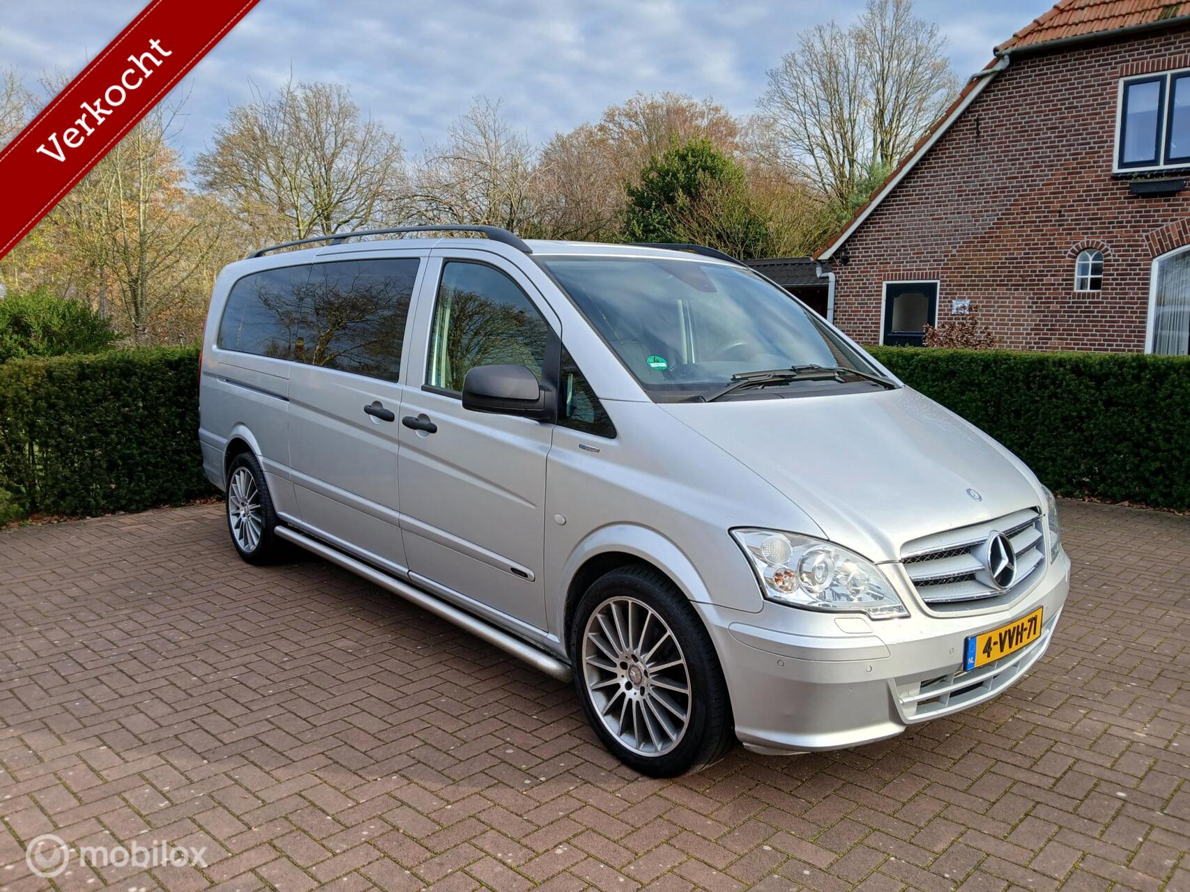 Mercedes-Benz Vito 122 CDI 343 DC v6 2012 - voorkant
