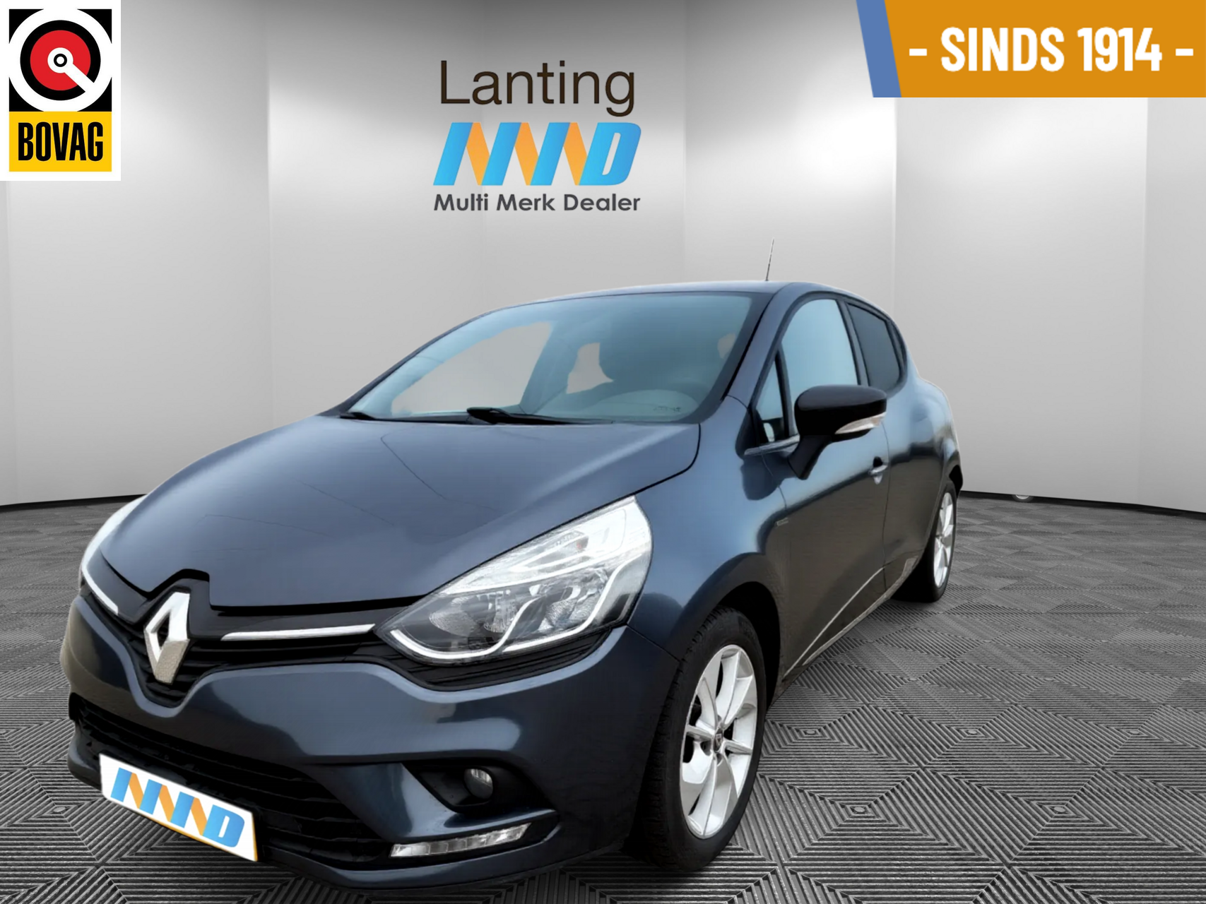 Renault Clio 0.9 TCe Limited 5 Deurs Airco 2018 - voorkant