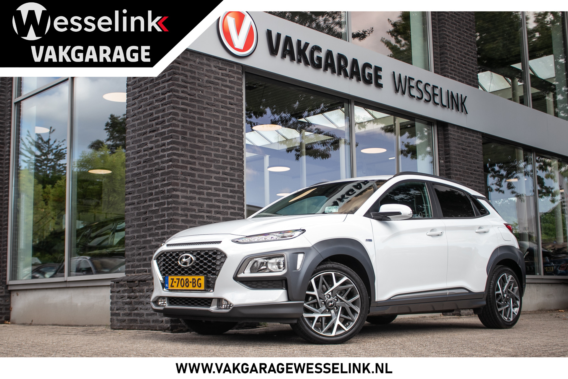 Hyundai Kona 1.6 GDI HEV Premium 2020 - voorkant