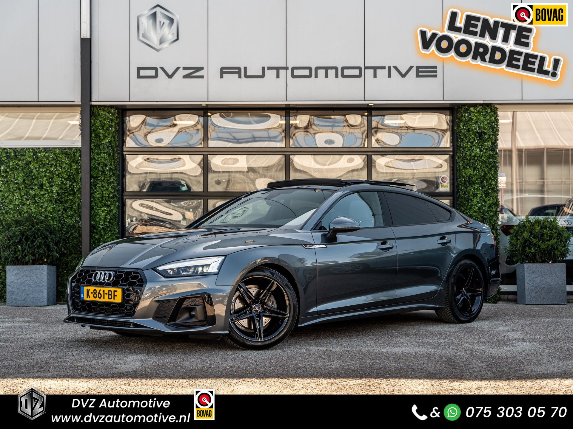 Audi A5 Sportback 35 TFSI S Edition | Pano| B&O Sound | Camera | 2020 - voorkant