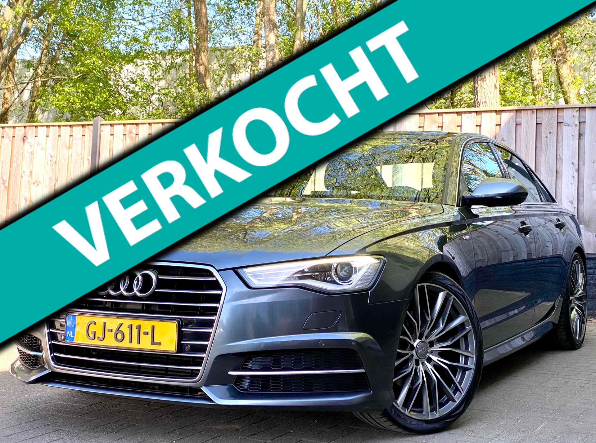 Audi A6 Limousine 1.8 TFSI ultra Sport Edition NL Auto I Aantal 2 eigenaren I nette auto 2015 - voorkant