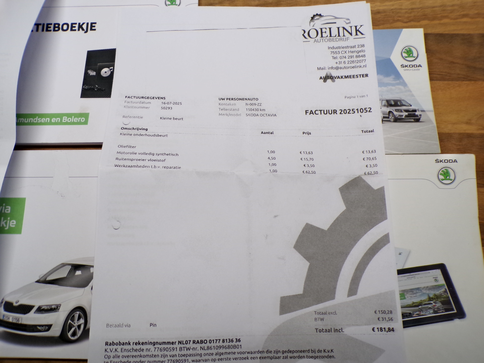 Foto van Skoda Octavia