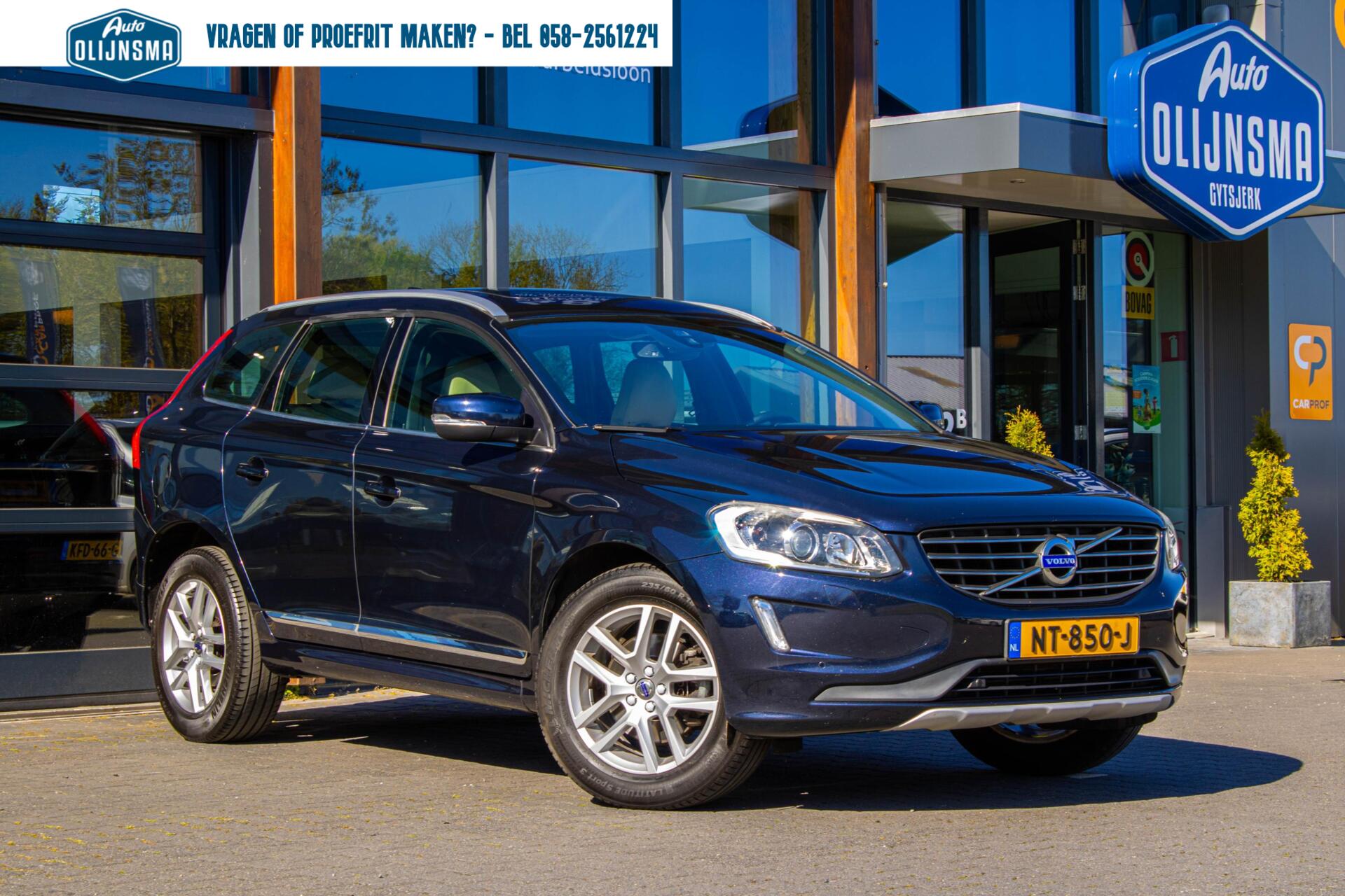 Volvo Xc60 2.0 T5 Polar+|Pano|Stoelverwarming|Trekhaak|Memory| 2017 - voorkant