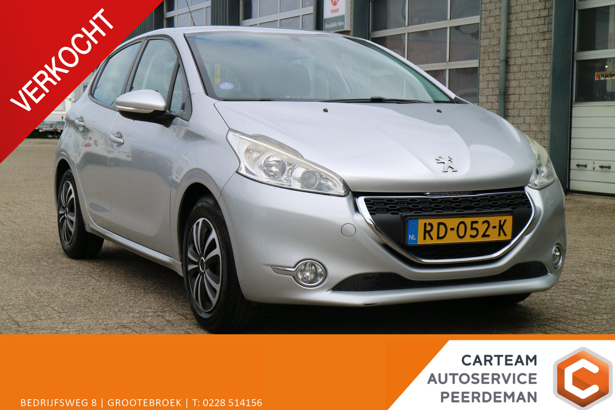 Peugeot 208 1.2 VTi Active 2012 - voorkant