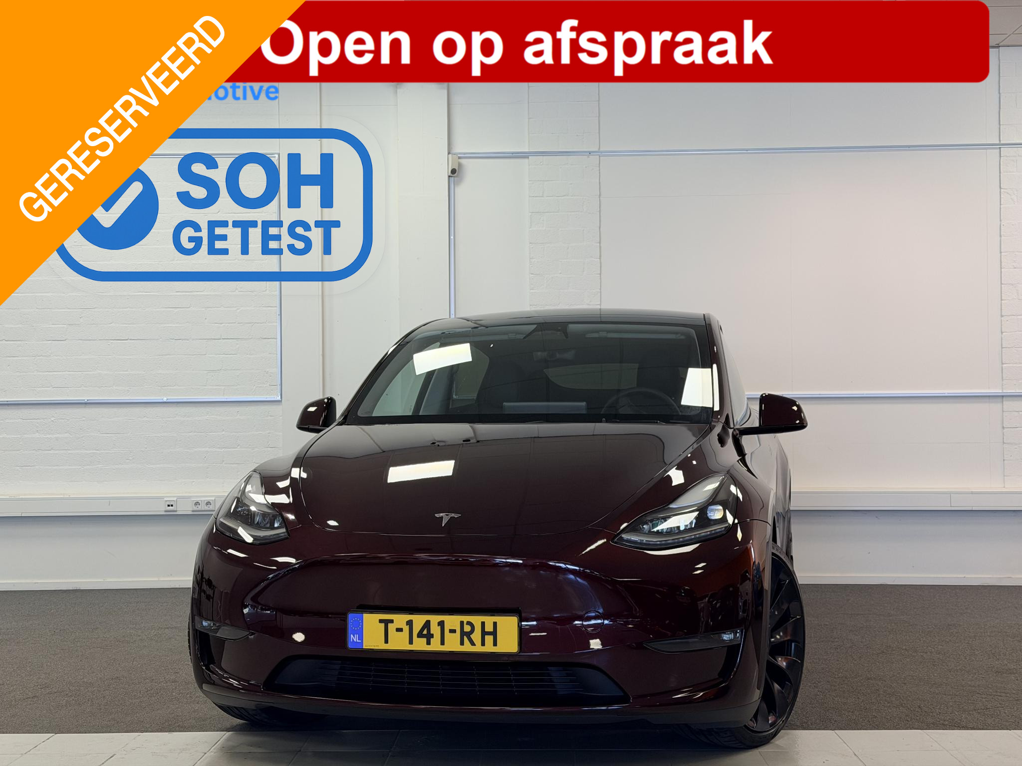 Tesla Model Y Performance AWD 75 kWh 2023 - voorkant