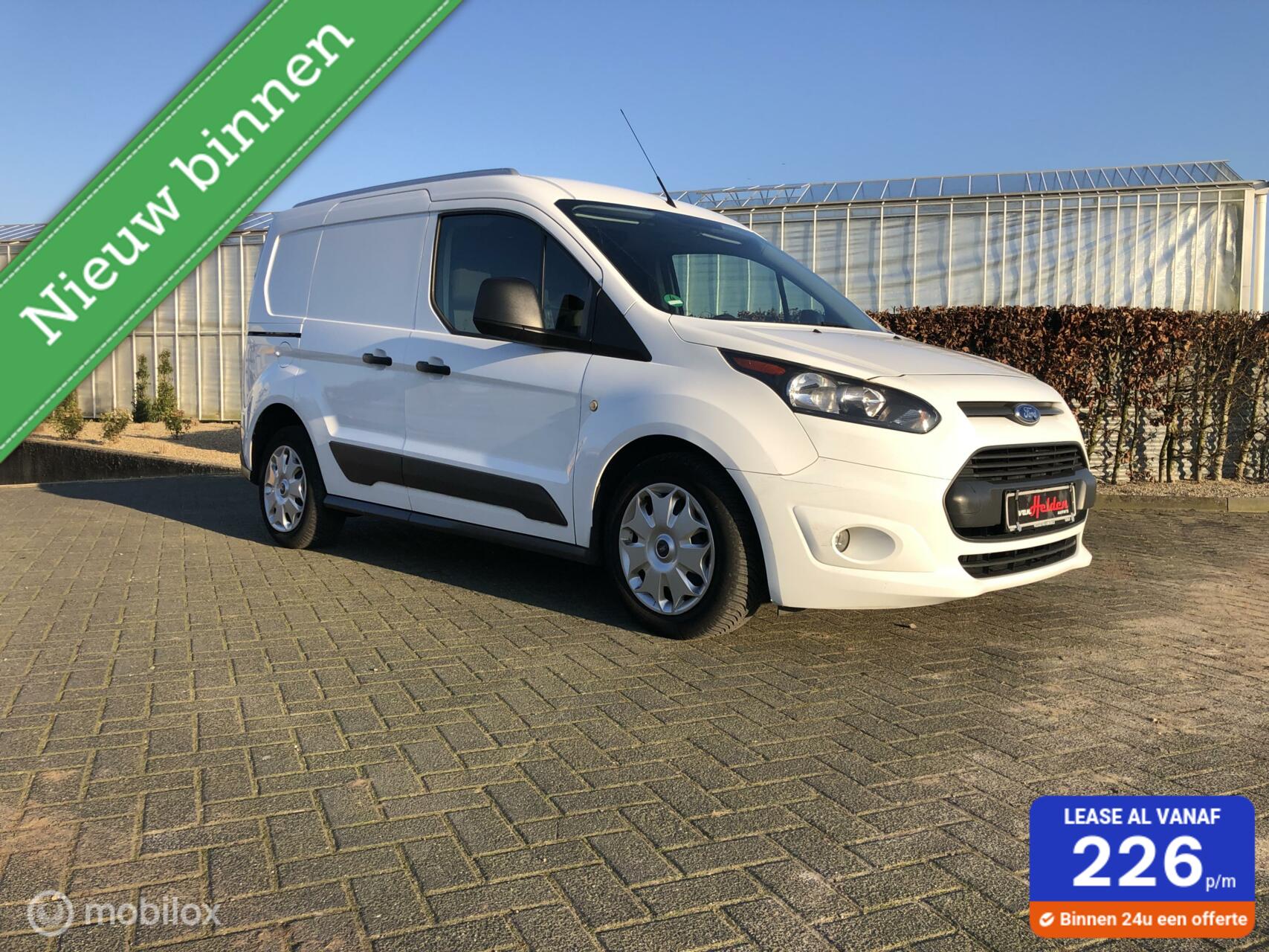 Ford Transit Connect 1.0 Ecoboost Benzine L1 Trend Airco Trekhaak 3-Zits Schuifdeur ALL IN PRIJS 2016 - voorkant