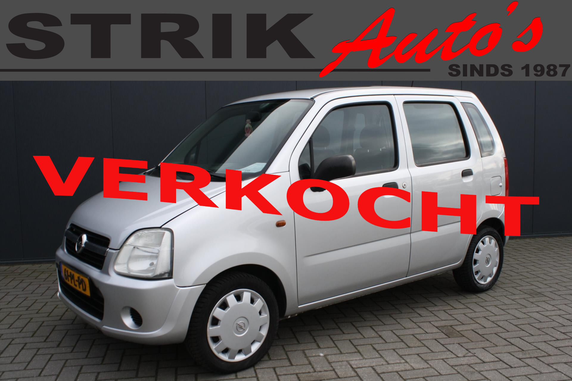Opel Agila 1.2-16V Essentia 2004 - voorkant