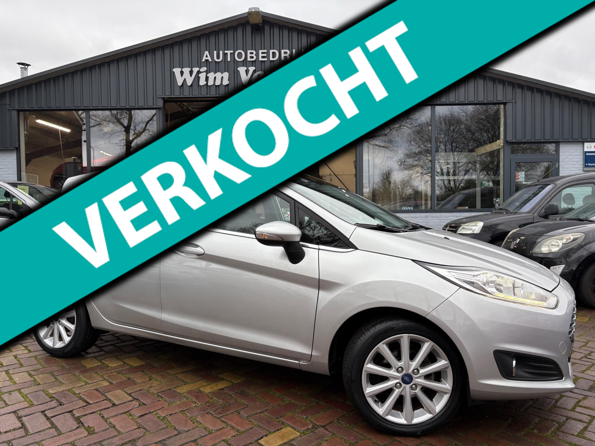 Ford Fiesta 1.6 Ti-VCT Titanium AUTOMAAT ! 2017 - voorkant