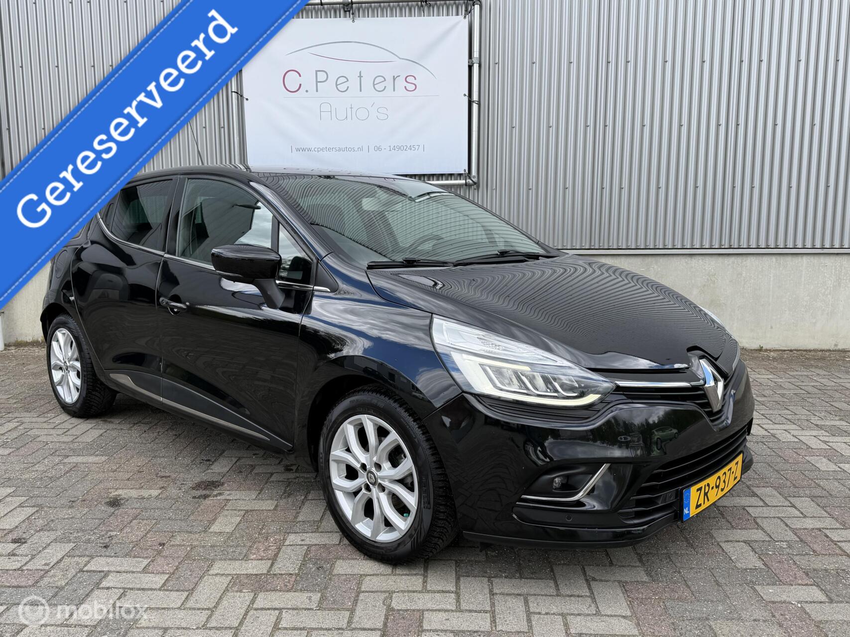 Renault Clio 0.9 TCe Intens 2018 / Camera / Keyless / LED koplampen / Half Leer / Dealeronderhouden NAP 2018 - voorkant