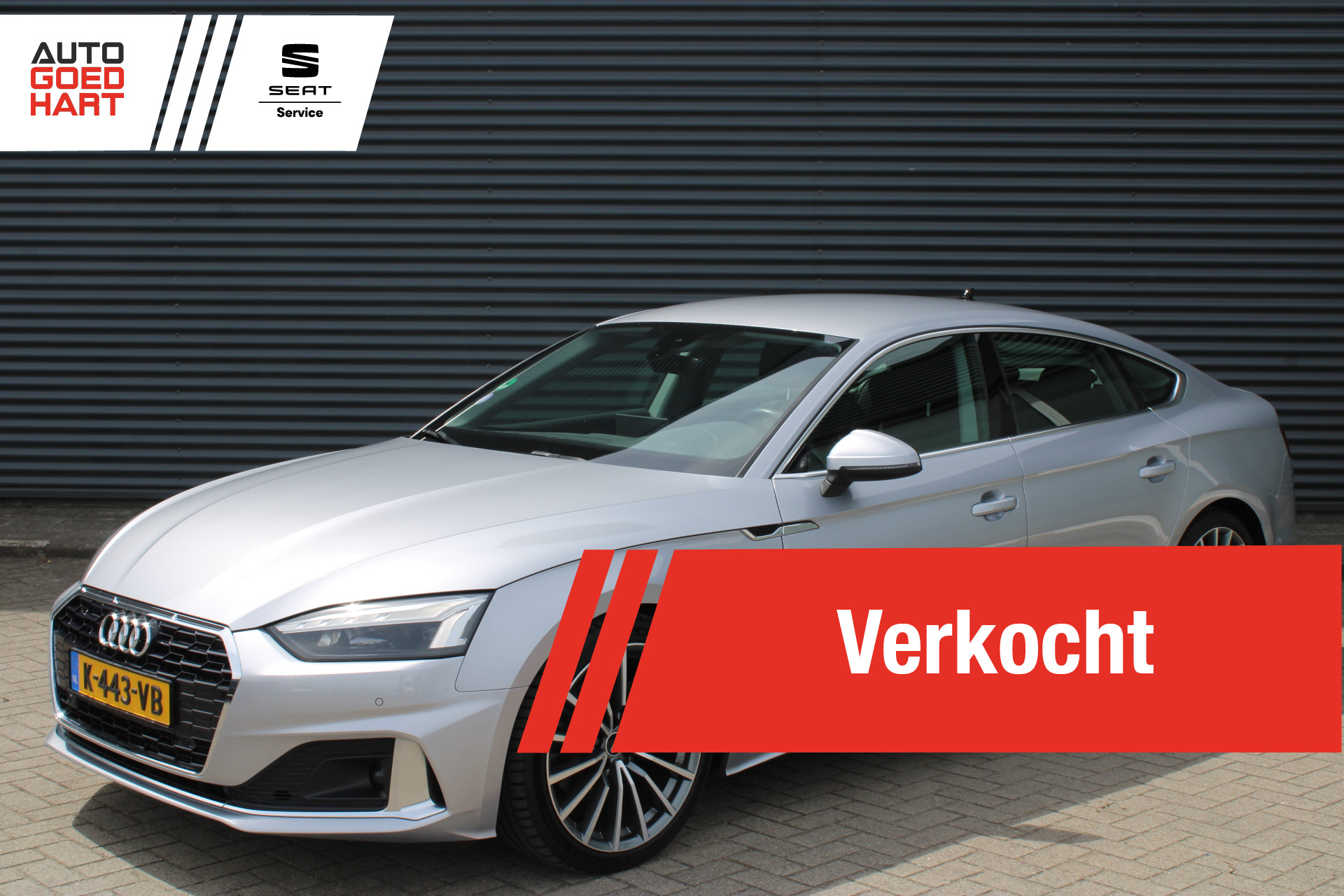 Audi A5 Sportback 35 TFSI Business Edition Full-Led Camera Virtual-Cockpit 2021 - voorkant