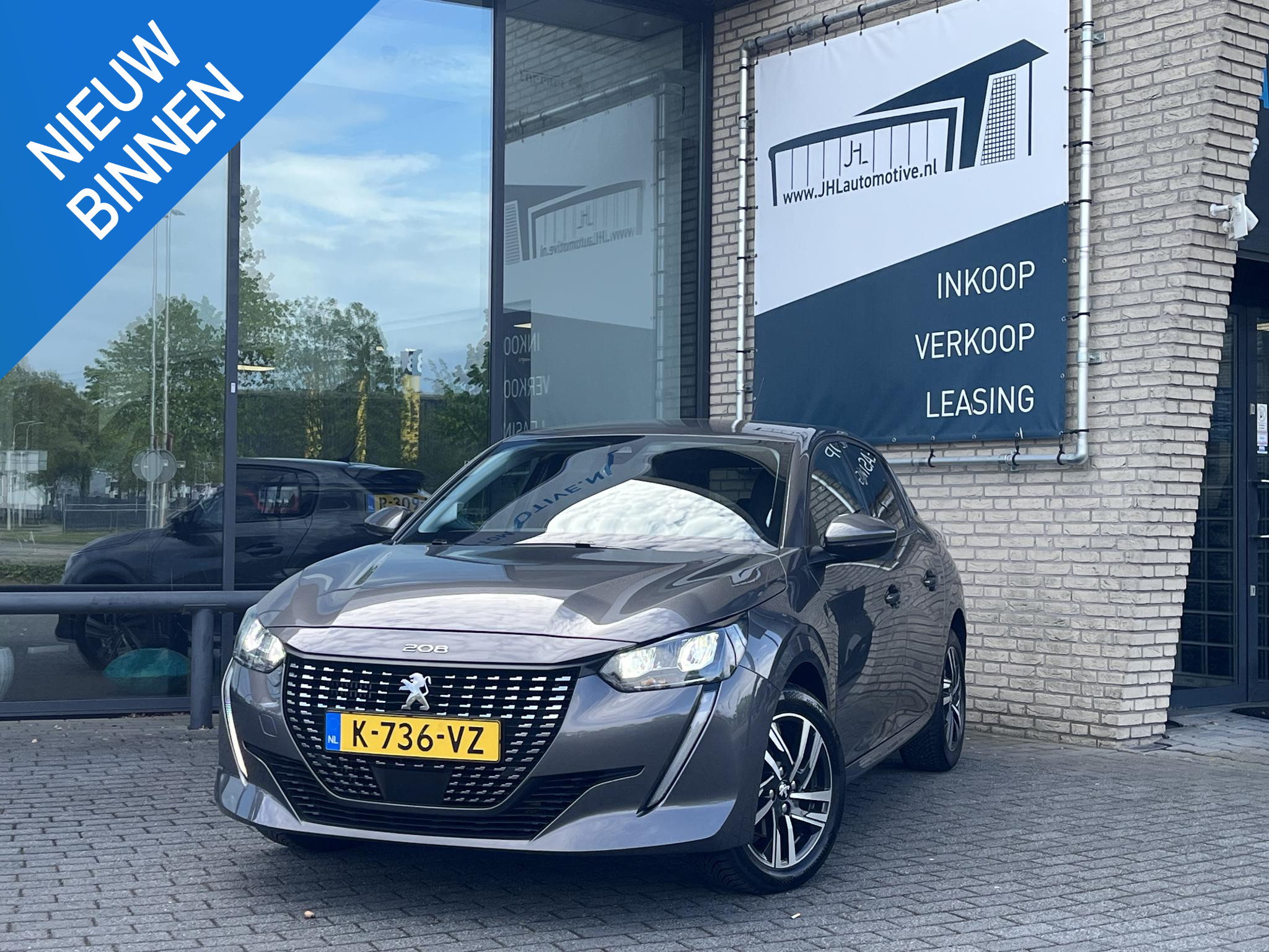 Peugeot 208 1.5 BlueHDi Blue Lease Allure 2021 - voorkant