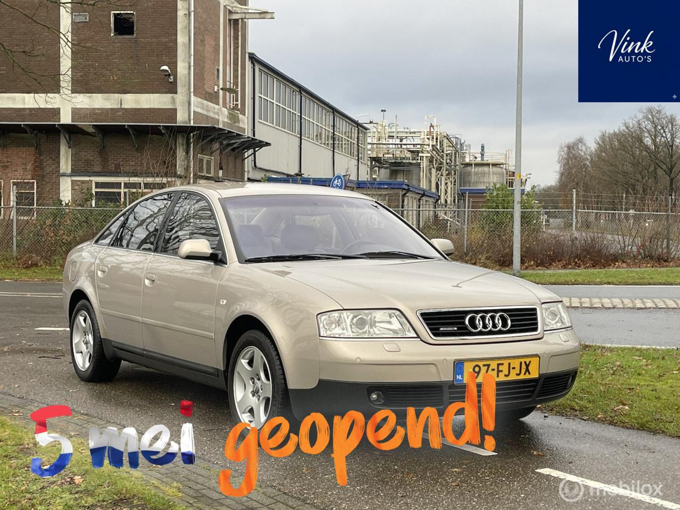Audi Audi A6 2.5 V6 TDI quattro Advance |Youngtimer | In nieuwstaat! | UNIEK | AUTOMAAT | Nappa Lederen Bekleding | 2000 - voorkant