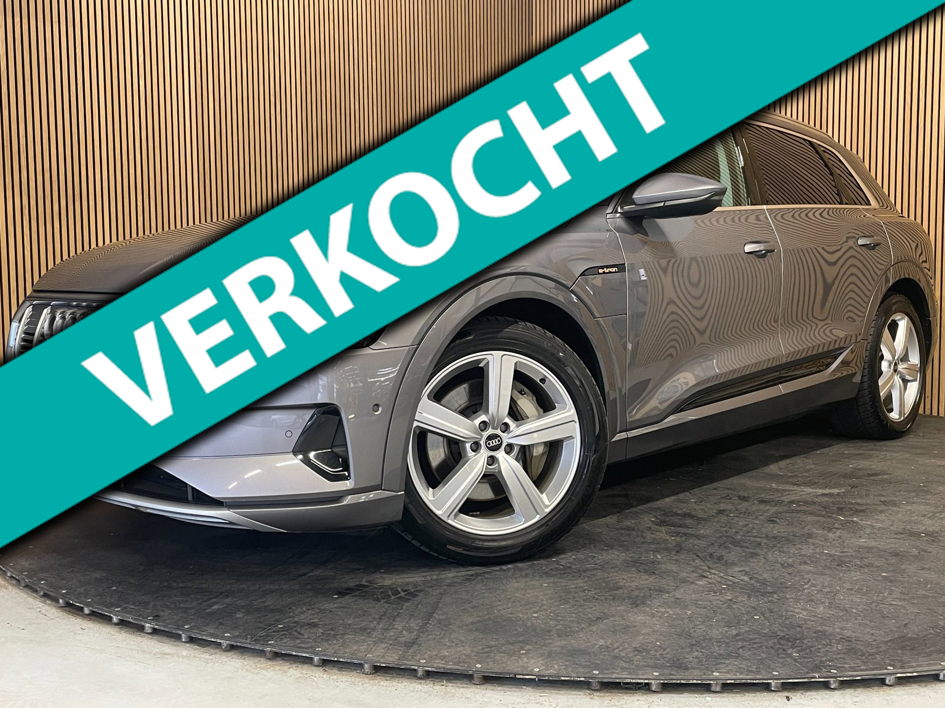 Audi E-tron 55 Quattro Advanced Edition Plus 95 kWh|89%SOH|LUXE VOLLEDER|ACC|CARPLAY|CAMERA|MEMORY|STOELVERW.V+A|ORG.NL|NAP|IN.BTW 2022 - voorkant