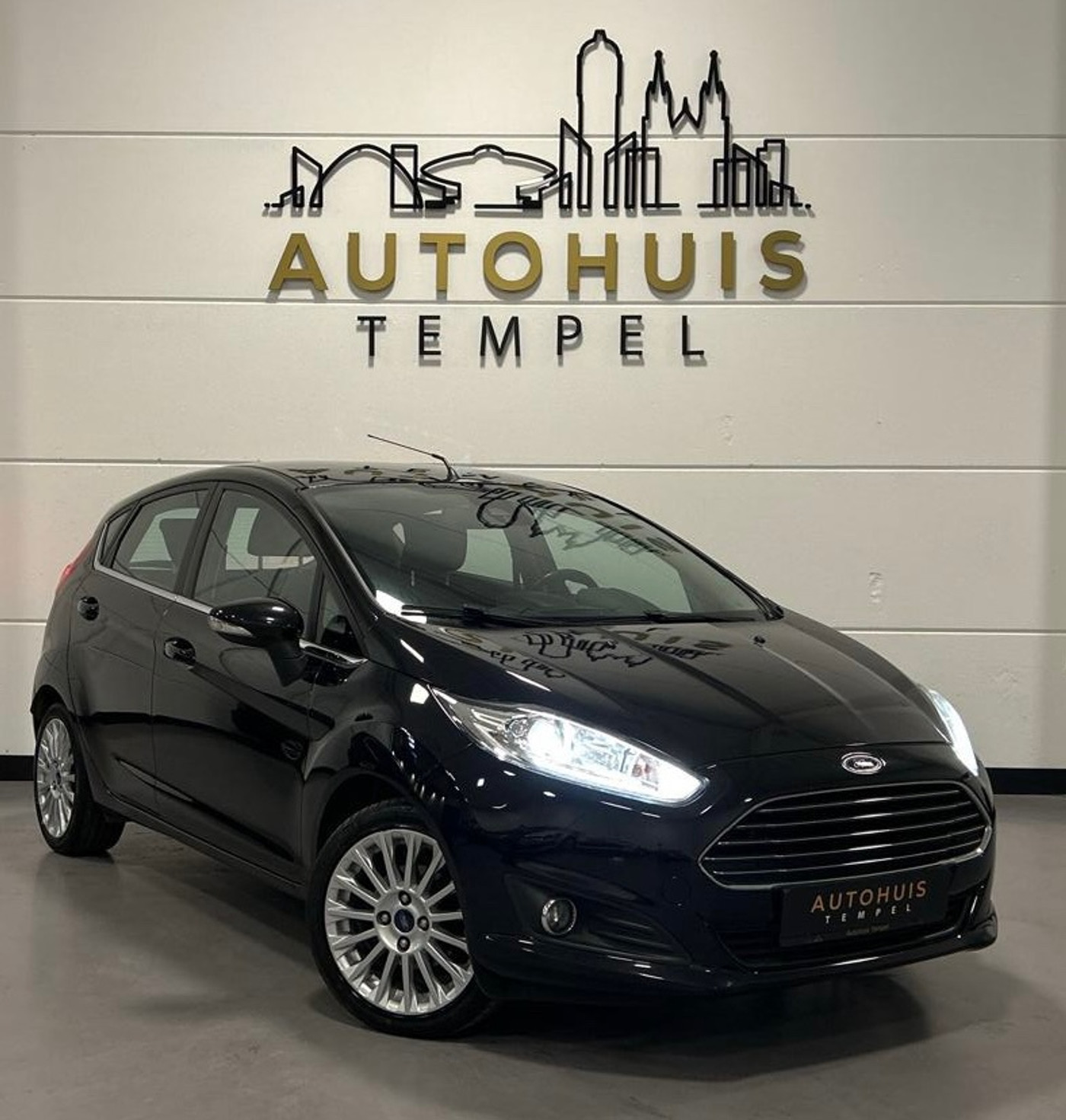 Ford Fiesta 1.0 EcoBoost Titanium Nap Airco 1E Eigenaar Pdc Cruise Climate Start/Stop 2013 - voorkant