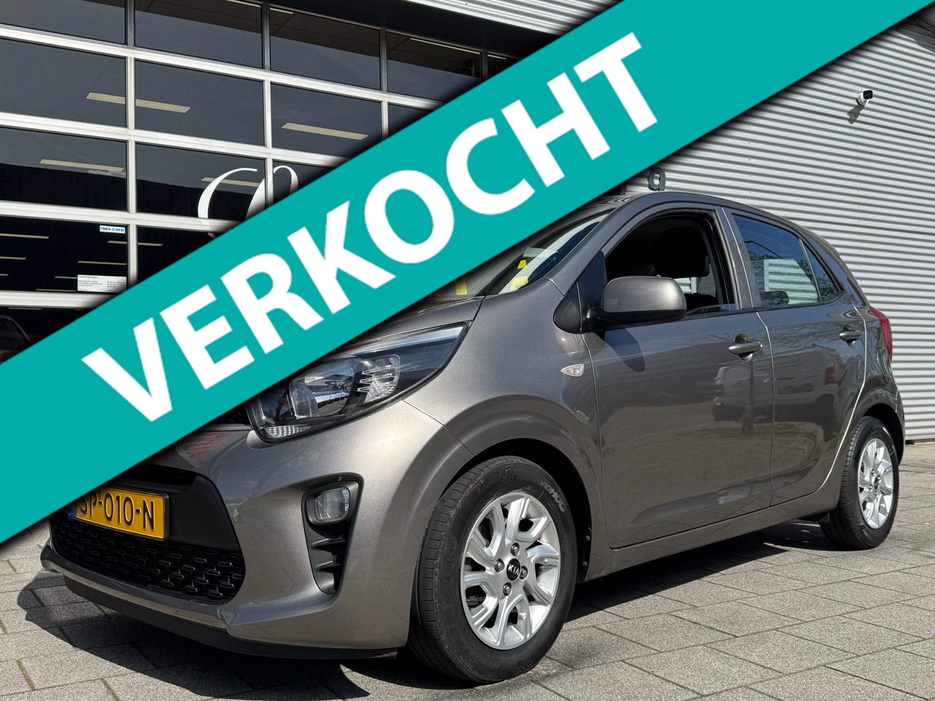 Kia Picanto 1.0 CVVT EconomyPlusLine - 5Drs I Airco I Sport velgen I Comfort pakket I Dealer onderhouden 2018 - voorkant
