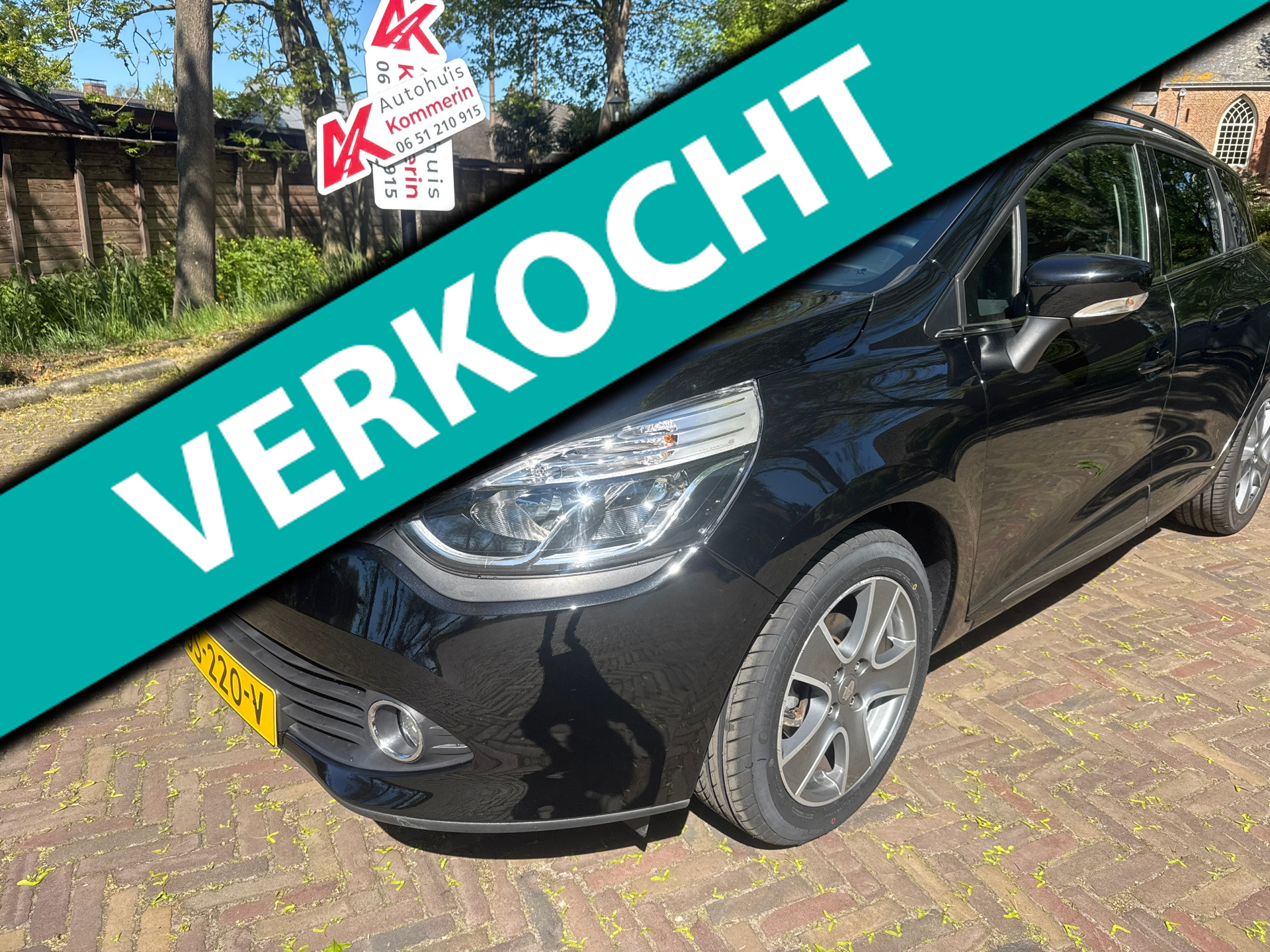 Renault Clio 0.9 TCe Night&Day trekhaak 2016 - voorkant