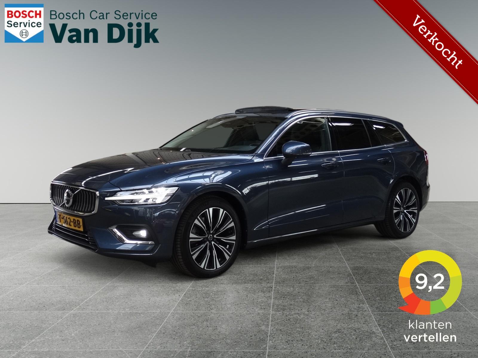 Volvo V60 2.0 B4 Plus Bright Panoramadak /Trekhaak /Carplay 2023 - voorkant