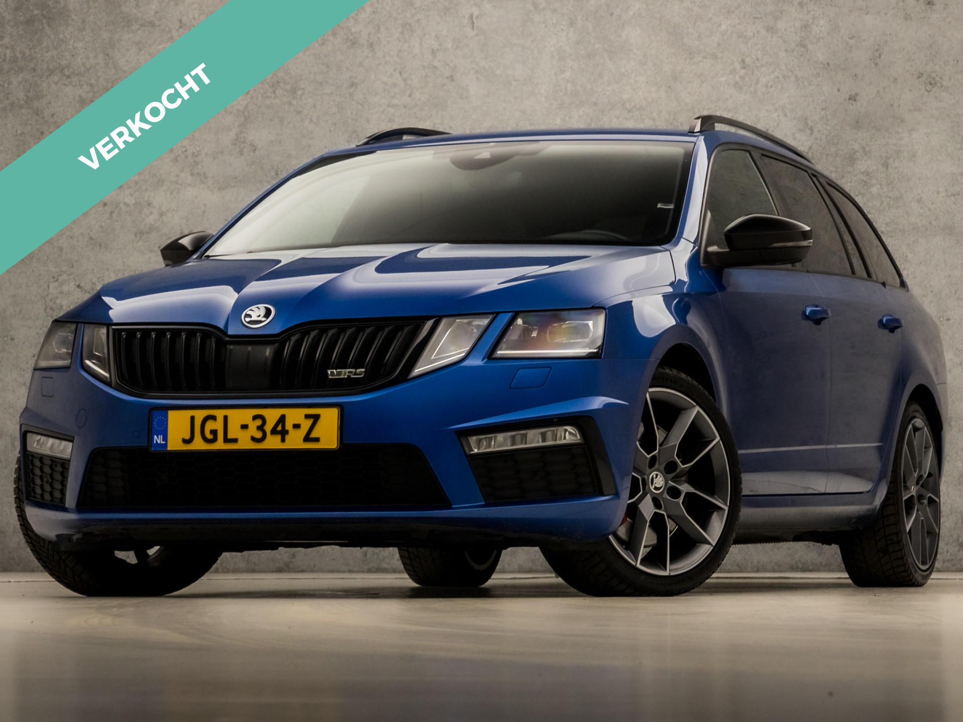 Skoda Octavia 2.0 TSI VRS 2018 - voorkant