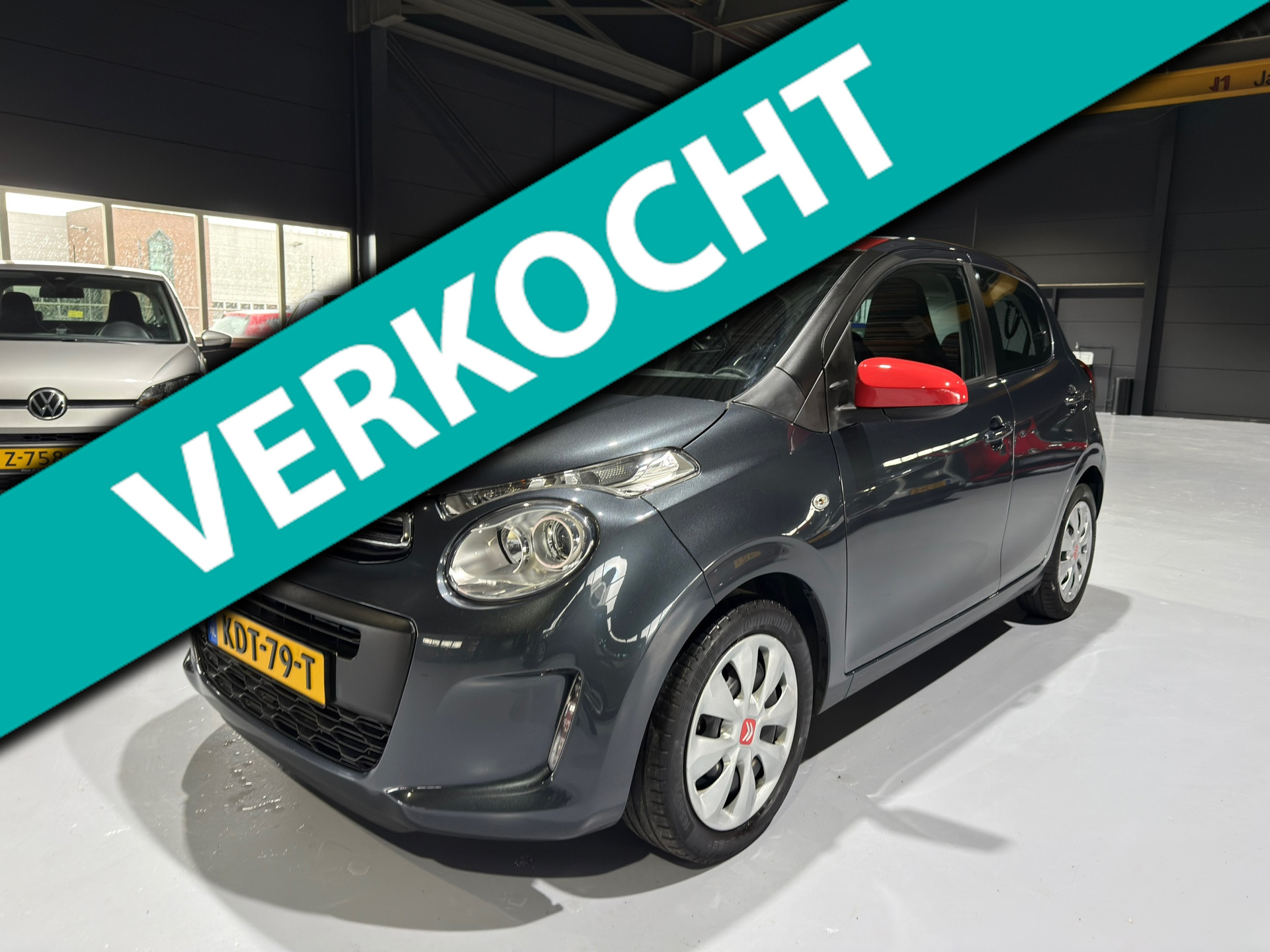 Citroen Citroen C1 1.2 PureTech Airscape Shine 1ste eigenr|Stoelverw. 2017 - voorkant