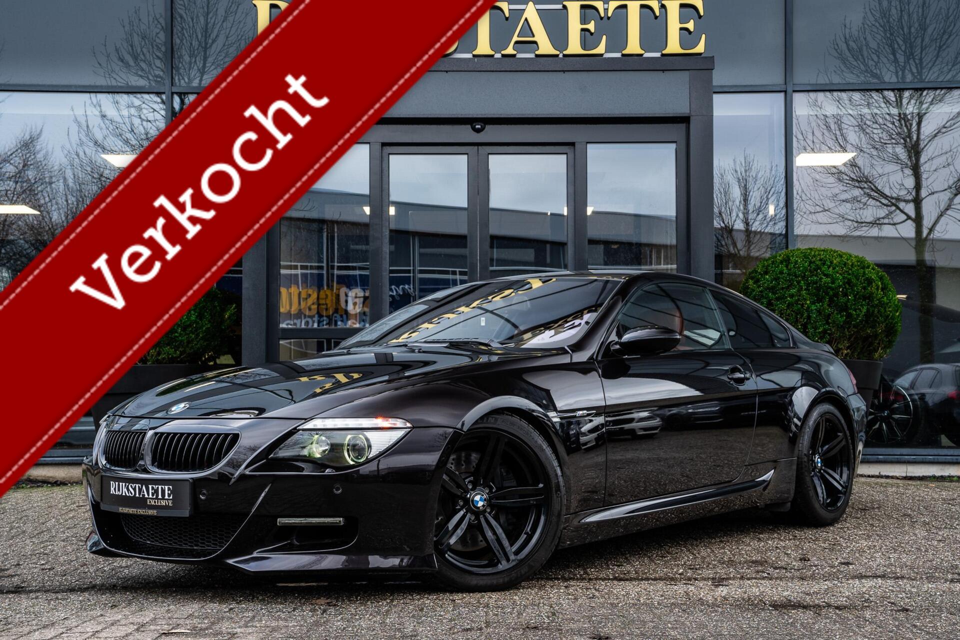 BMW 6-serie 5.0 M6 V10|CARBON DAK|IPE UITLAAT|19'|YOUNGTIMER 2007 - voorkant