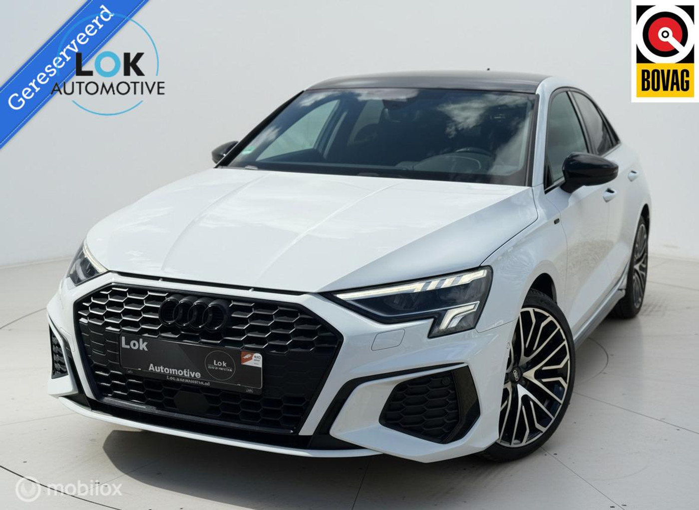 Audi A3 Limousine 35 TFSI S edition PANO|SLINE|CAMERA|RSZITS 2021 - voorkant