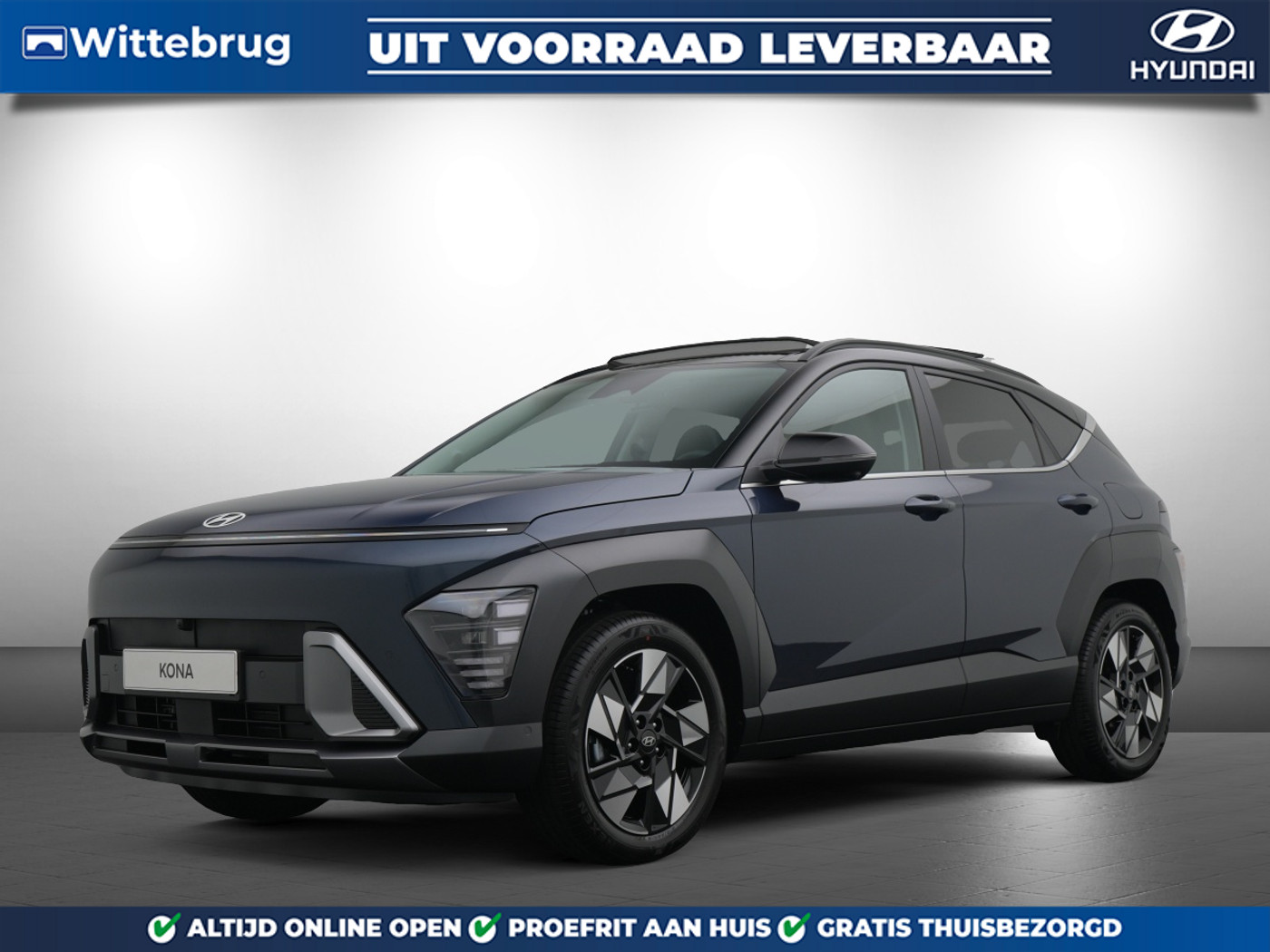 Hyundai Kona 1.6 GDI HEV Premium Sky 2026 - voorkant