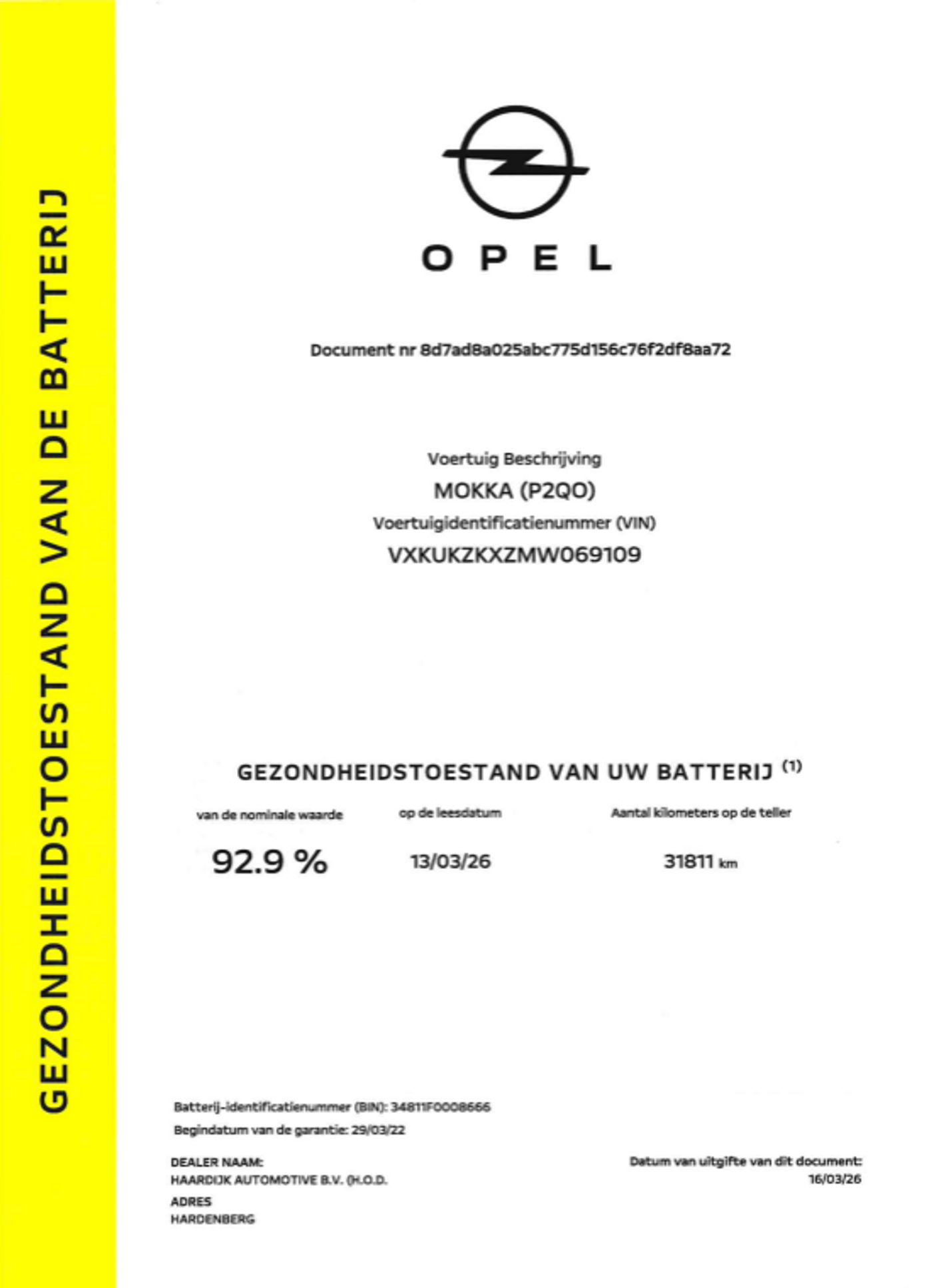 Foto van Opel Mokka