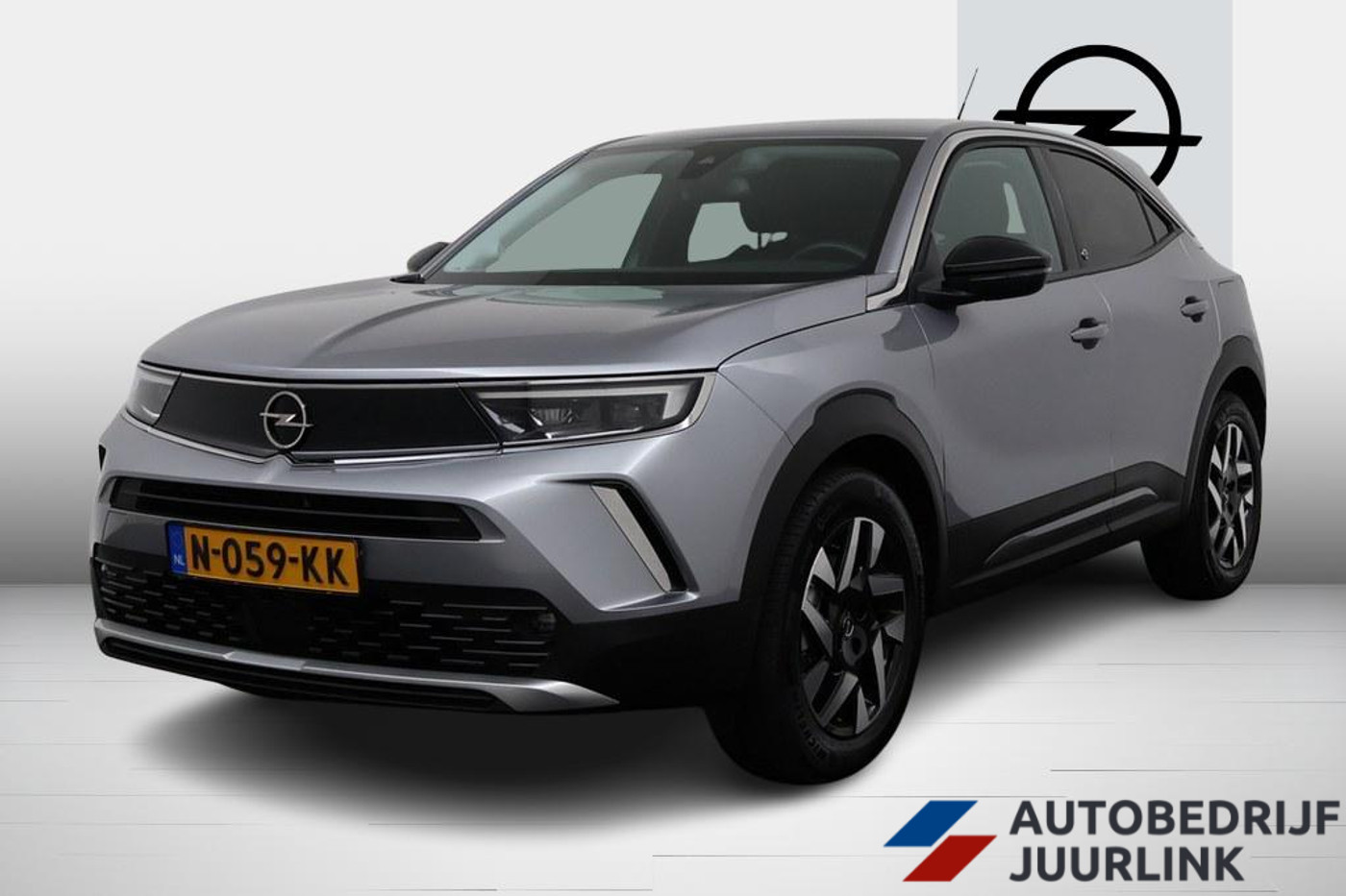 Opel Mokka Elegance 50-kWh ECC/Leder/Navi/Camera/Winterpakket 2021 - voorkant