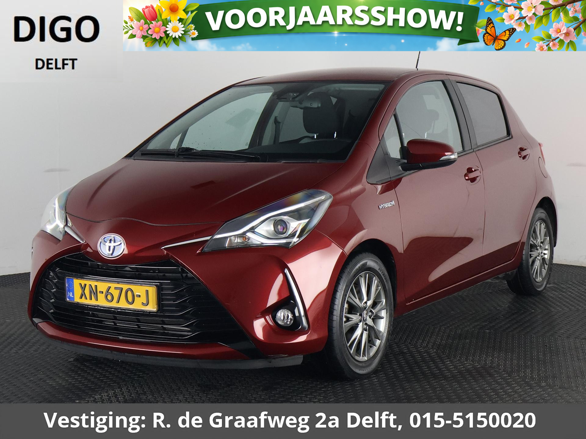 Toyota Toyota Yaris Hybrid 1.5 Hybrid Dynamic 2019 - voorkant