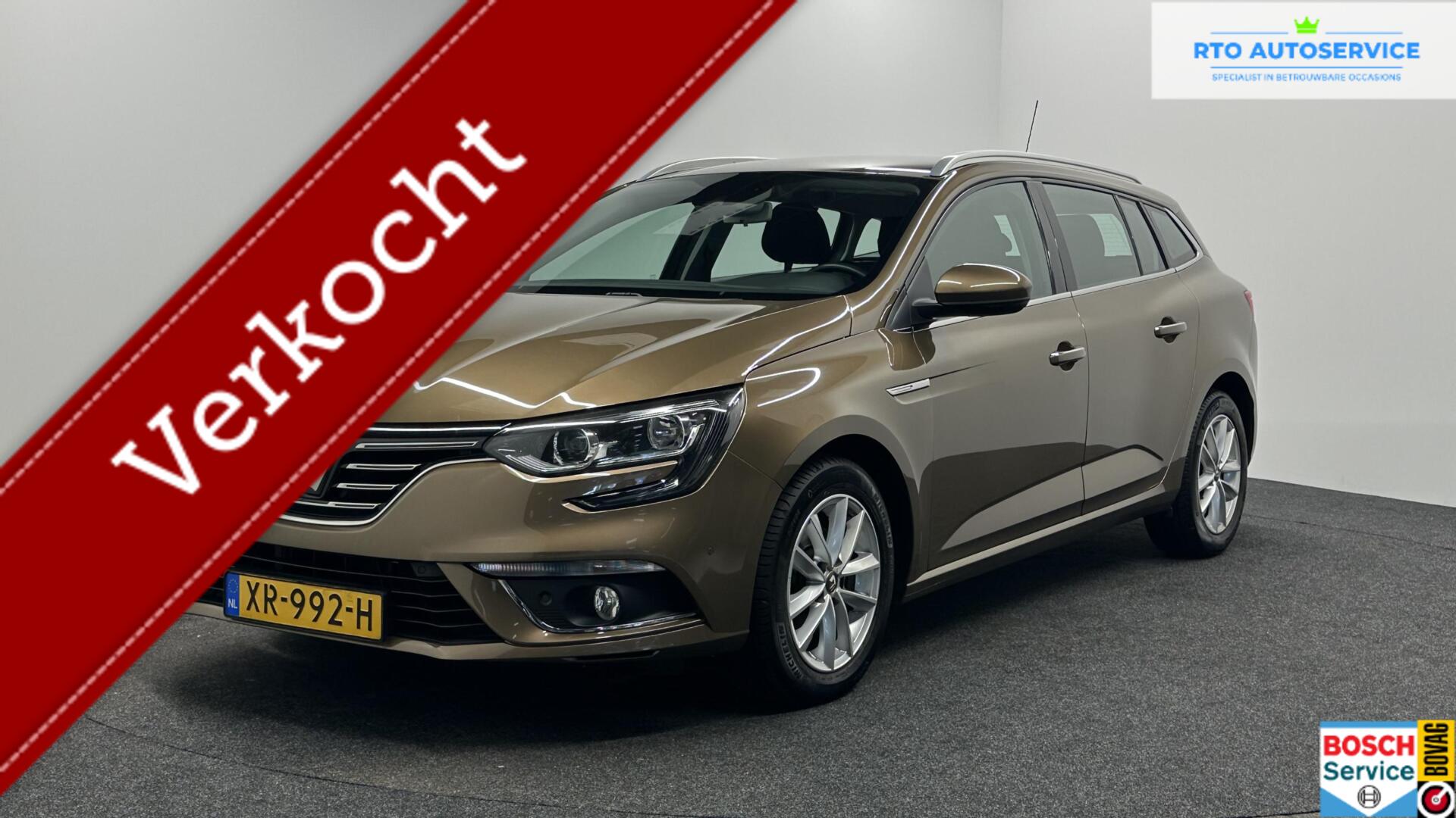 Renault Megane 1.2 TCe Limited TREKHAAK NAVI ECC LM CRUISE. 2018 - voorkant
