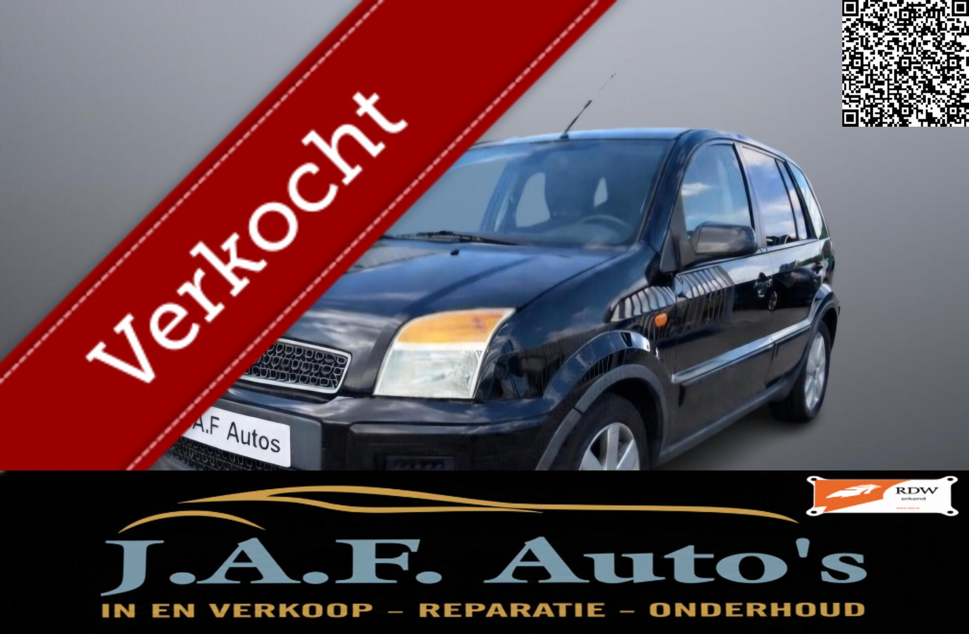 Ford Fusion 1.4-16V Futura Airco Navigatie Zuinig 2007 - voorkant
