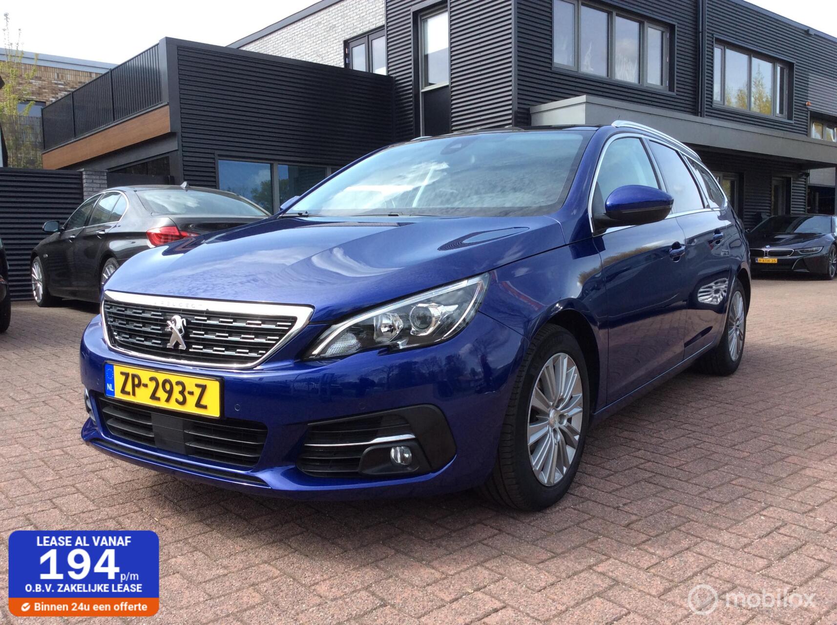 Peugeot 308 1.2 PureTech Allure Panorama Nav Nap Camera Trekh 2019 - voorkant