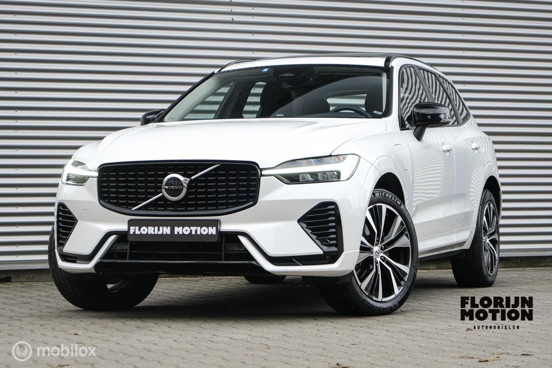 Volvo Xc60 2.0 T8 Plug-in hybrid AWD Ultimate Dark | Long Range | H&K | Pano | Google Dash | Stuur-stoelverw en koeling | Lage KM | Led 2022 - voorkant