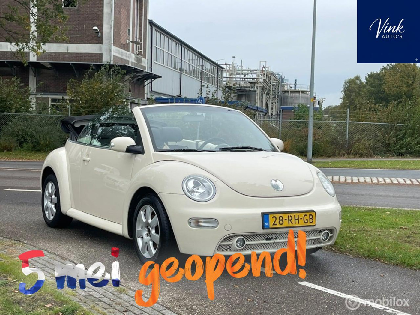 Foto van VOLKSWAGEN NEW BEETLE CABRIOLET