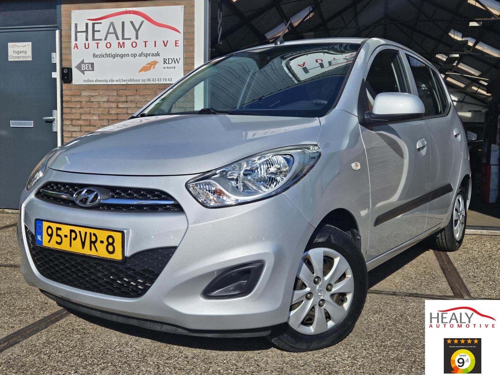 Hyundai I 10 1.1 Benzine ✅LAGE KM-STAND ✅MET N.A.P. 2011 - voorkant