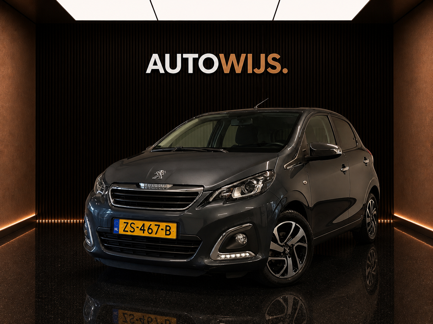 Peugeot 108 1.0 e-VTi Blue Lease Executive|NL AUTO|CAMERA|XENON|LM-VELG 2019 - voorkant