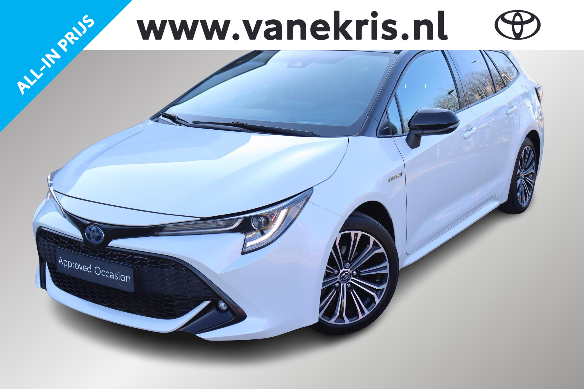Toyota Toyota Corolla 1.8 Hybrid Bi-Tone Limited, Stuurverwarming, 2020 - voorkant