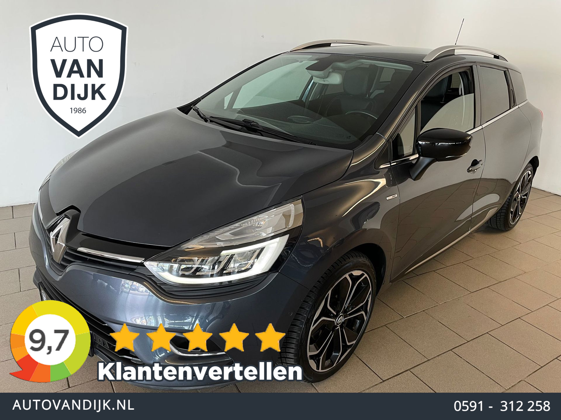 Renault Clio 1.2 TCe Bose 2017 - voorkant