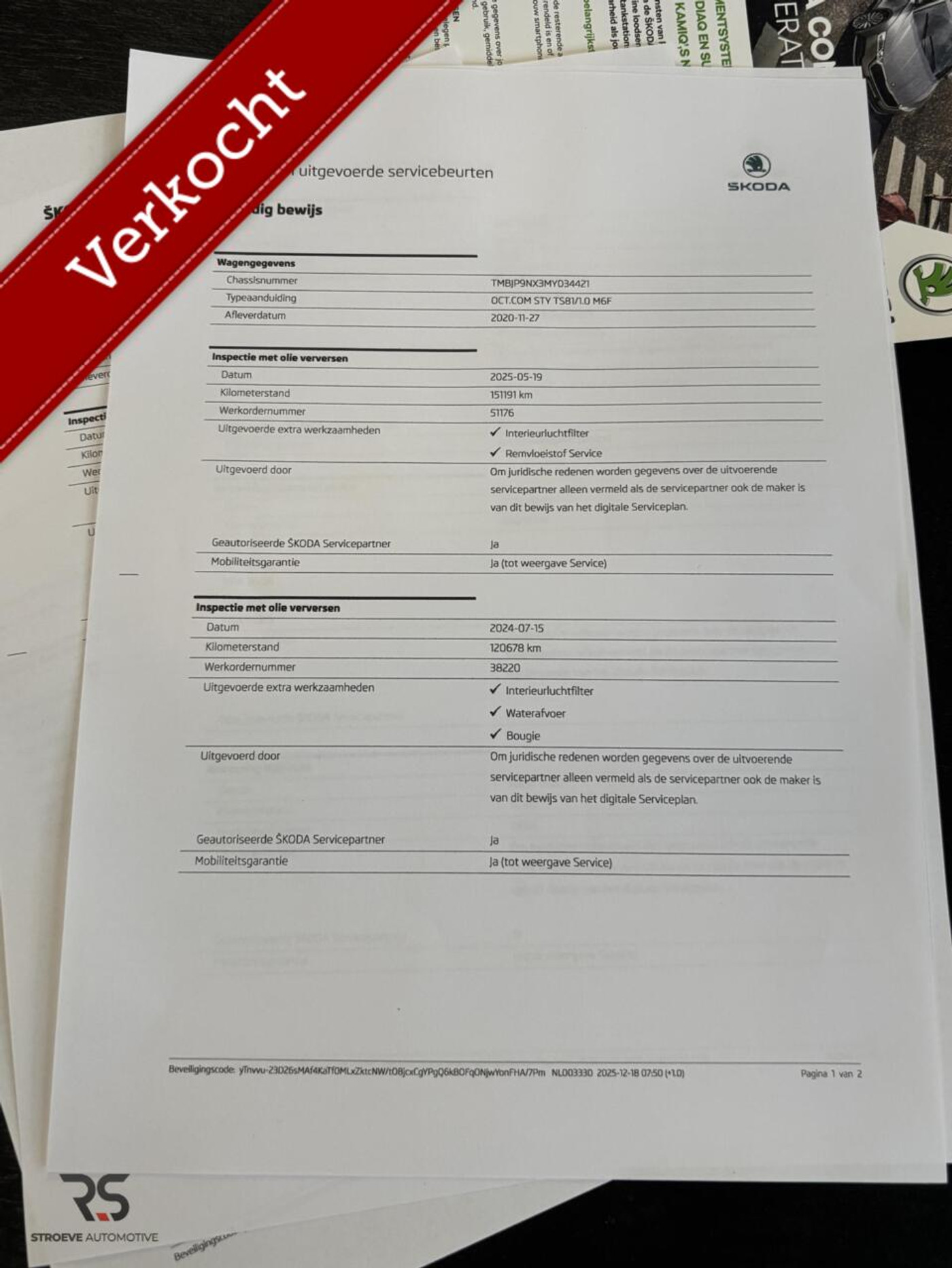 Foto van Skoda Octavia