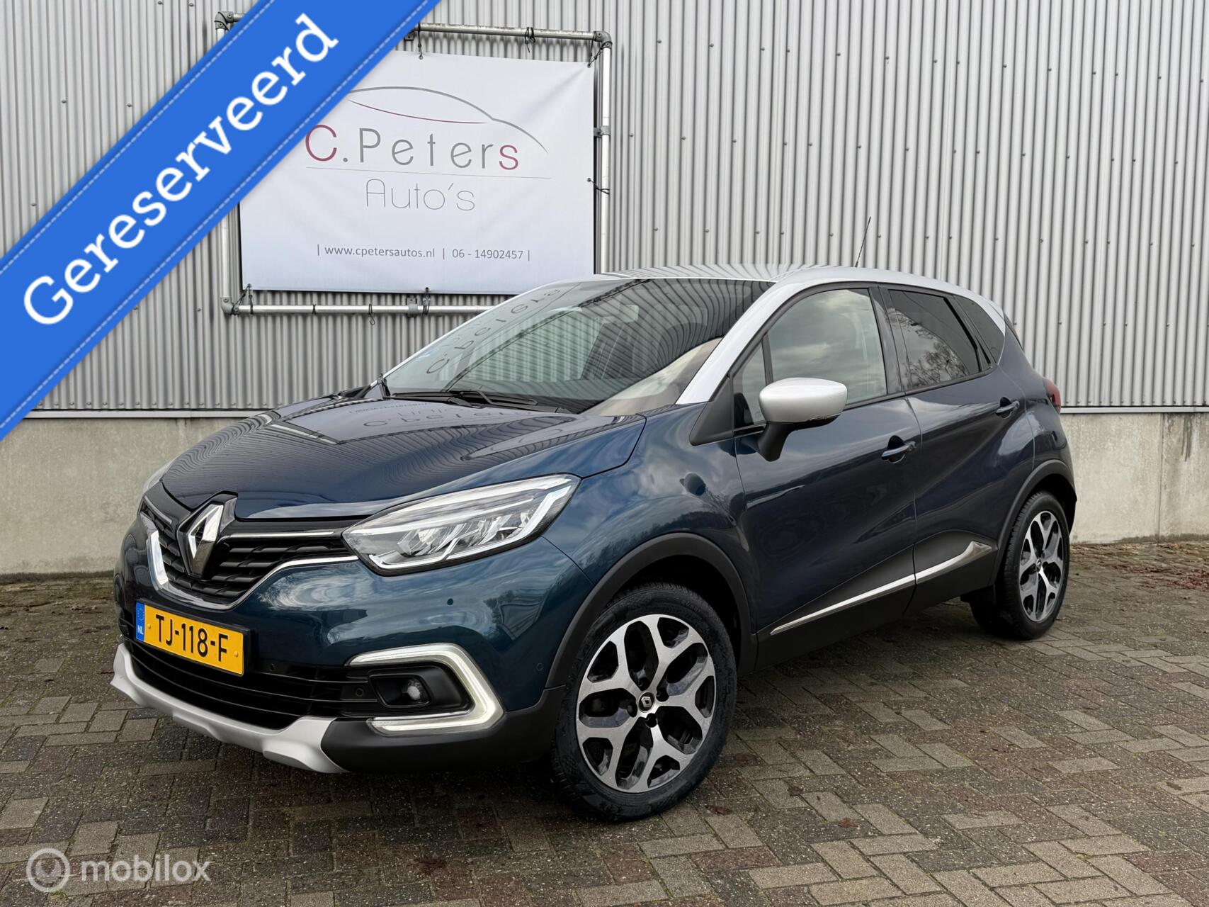 Renault Captur 0.9 TCe Intens 2018 / Camera / Trekhaak / LED koplampen / Navigatie / Keyless / Dealeronderhouden NAP 2018 - voorkant