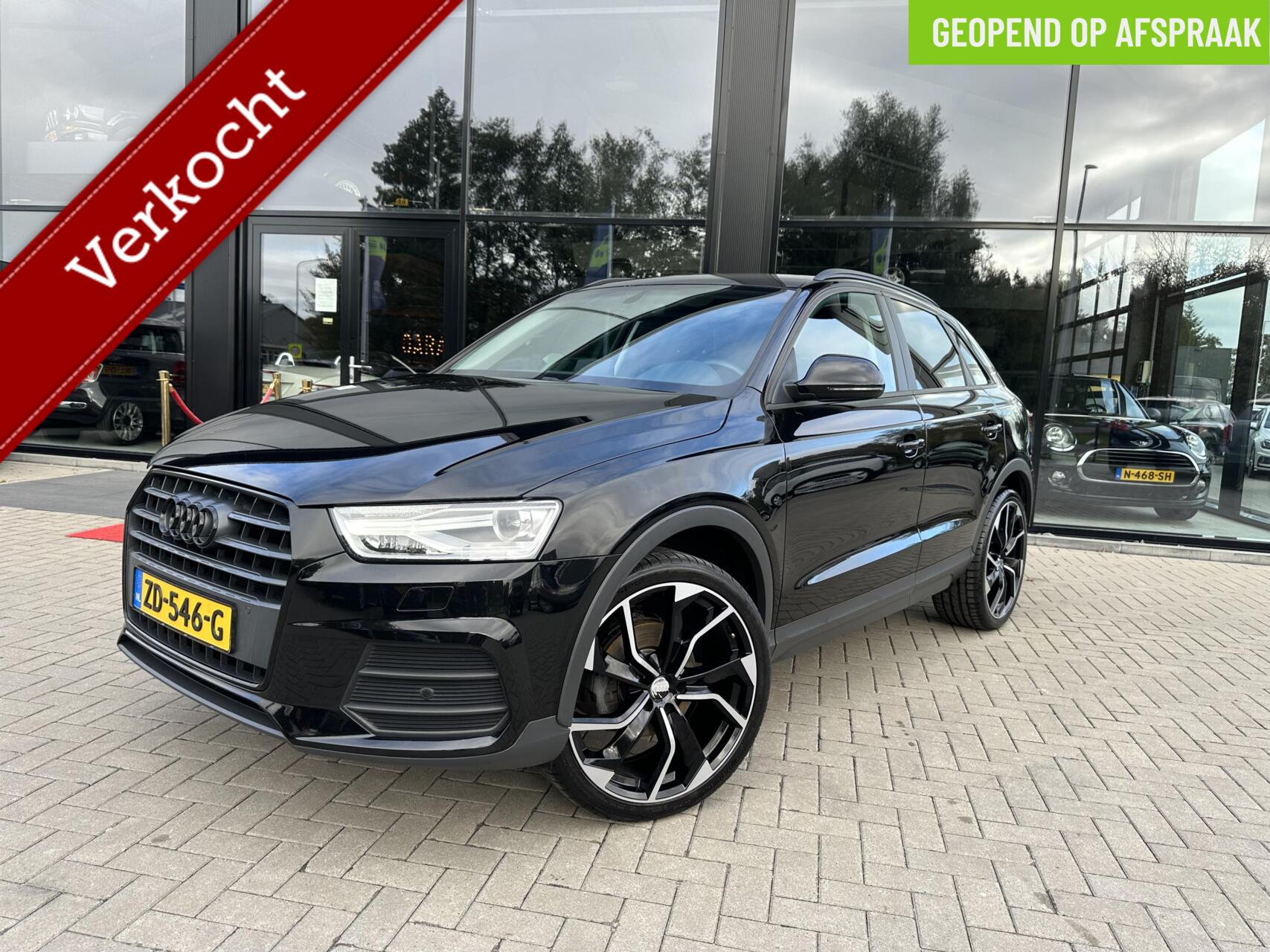 Audi Q3 1.4 TFSI  Sport Pro Line|Navi|Stoelverwarming|21"Lichtmetaal 2018 - voorkant