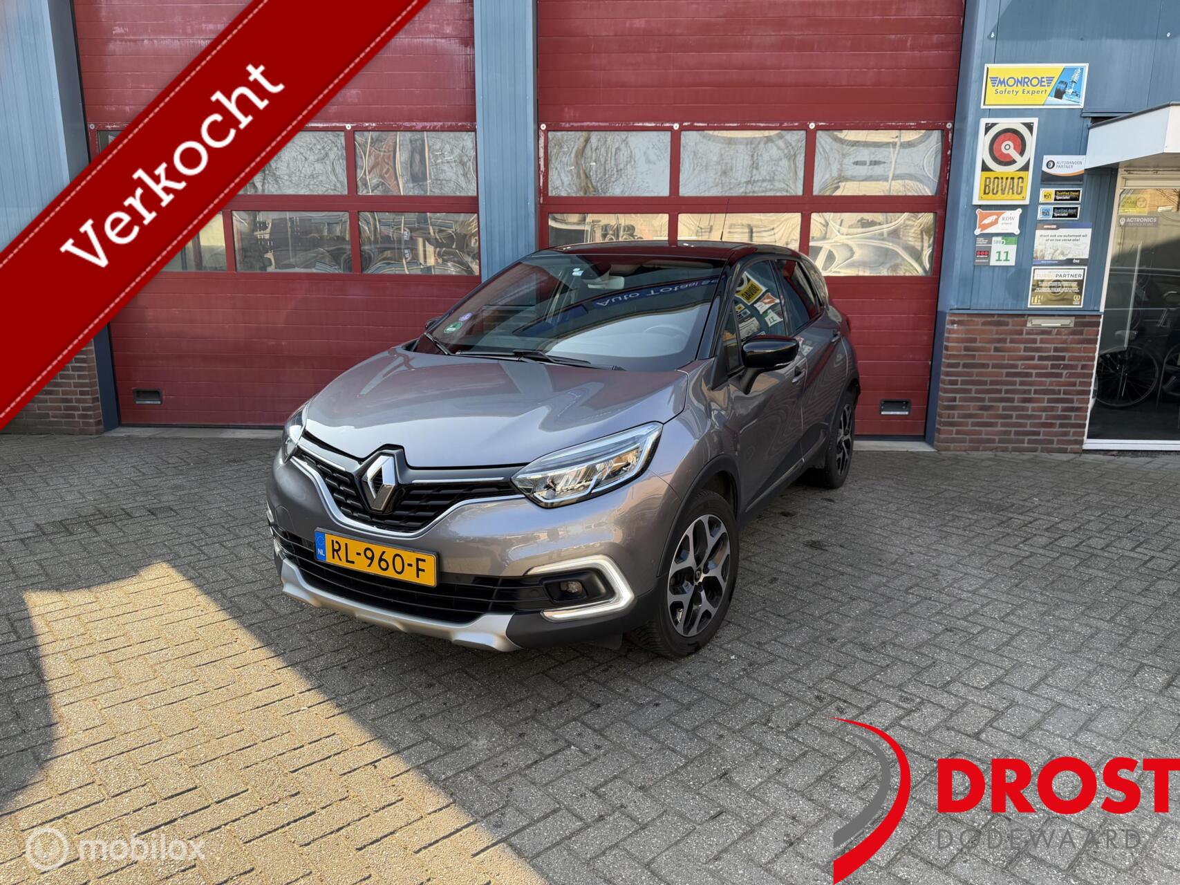Renault Captur 0.9 TCe Intens full options! Led,key 2017 - voorkant