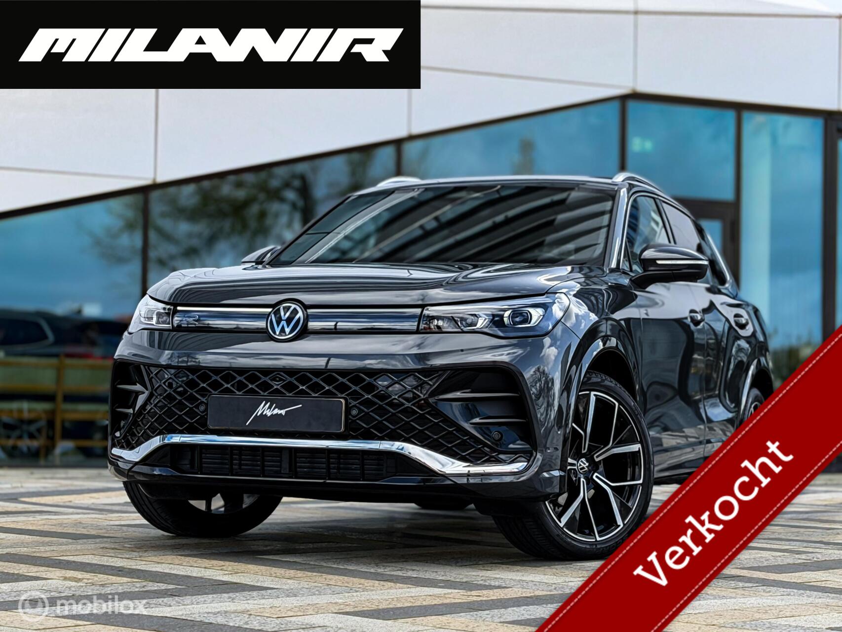 Volkswagen Tiguan 1.5 eTSI R-Line |Pano|Massage|Koeling|Leer 2025 - voorkant