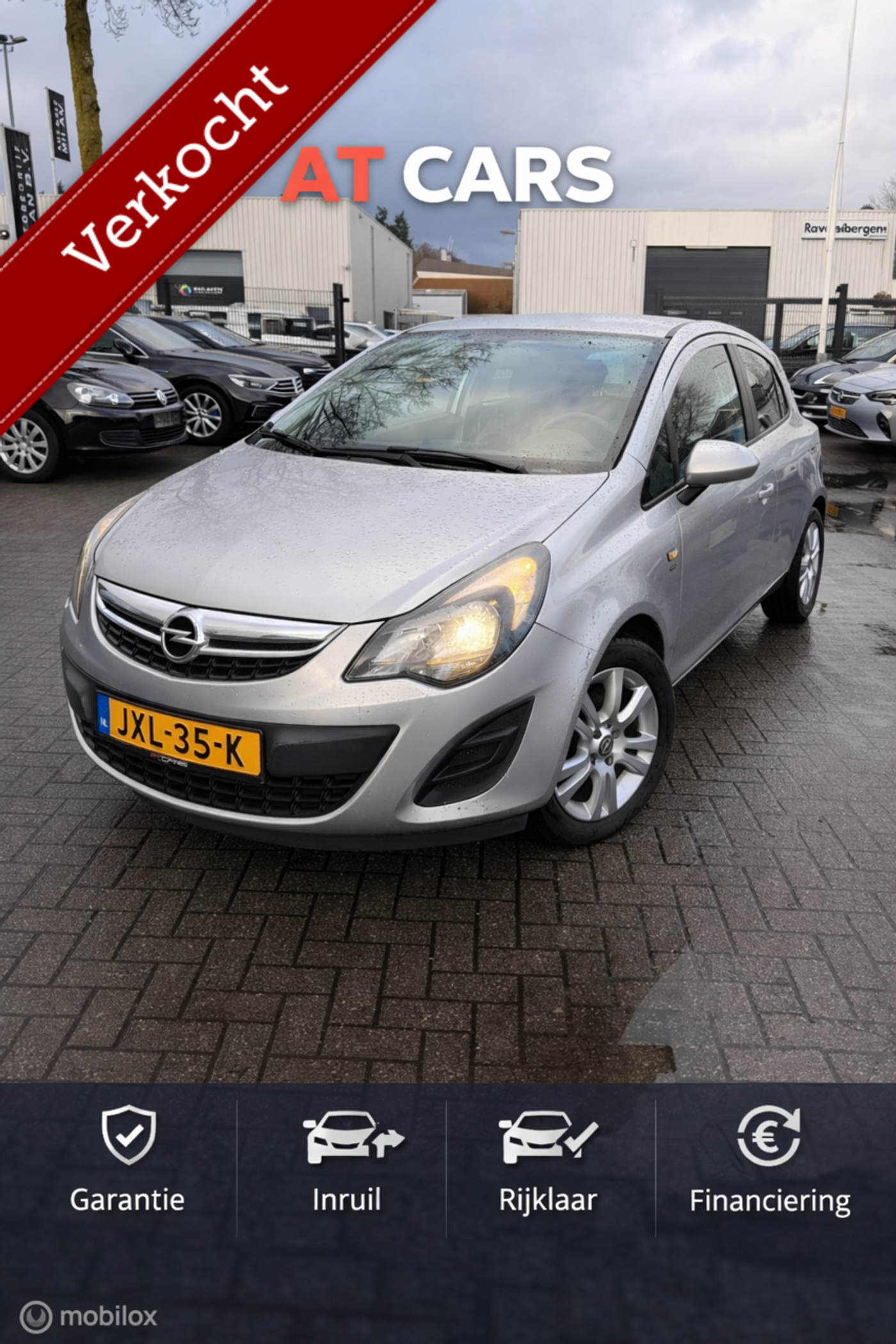 Opel Corsa 1.2-16V Edition / Cruise / New apk / Dealer / 2012 - voorkant
