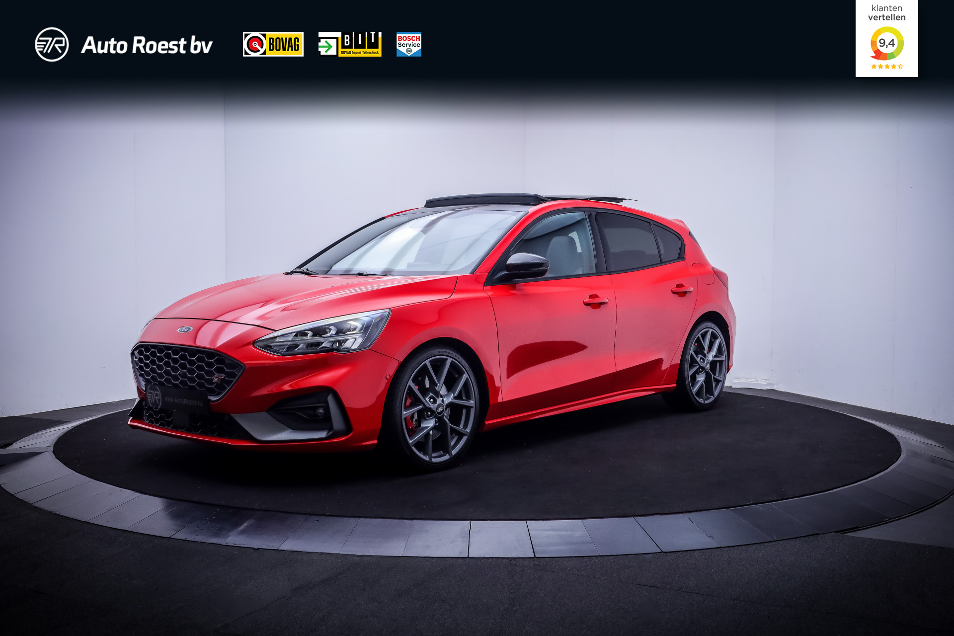 Ford Focus 2.3 280Pk Aut ST-3 Performance Pack 2021 - voorkant