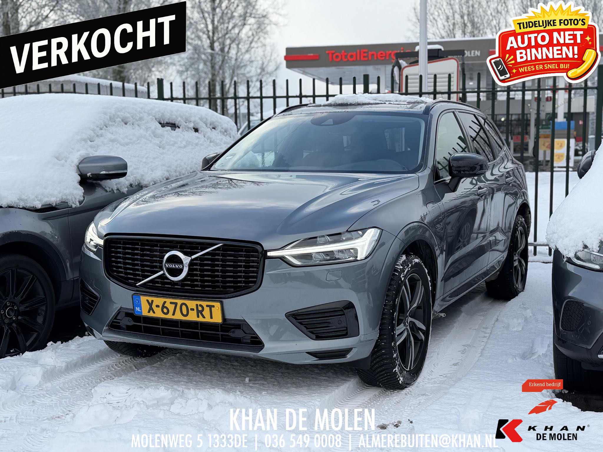 Volvo Xc60 2.0 Recharge T6 AWD Inscription 2020 - voorkant