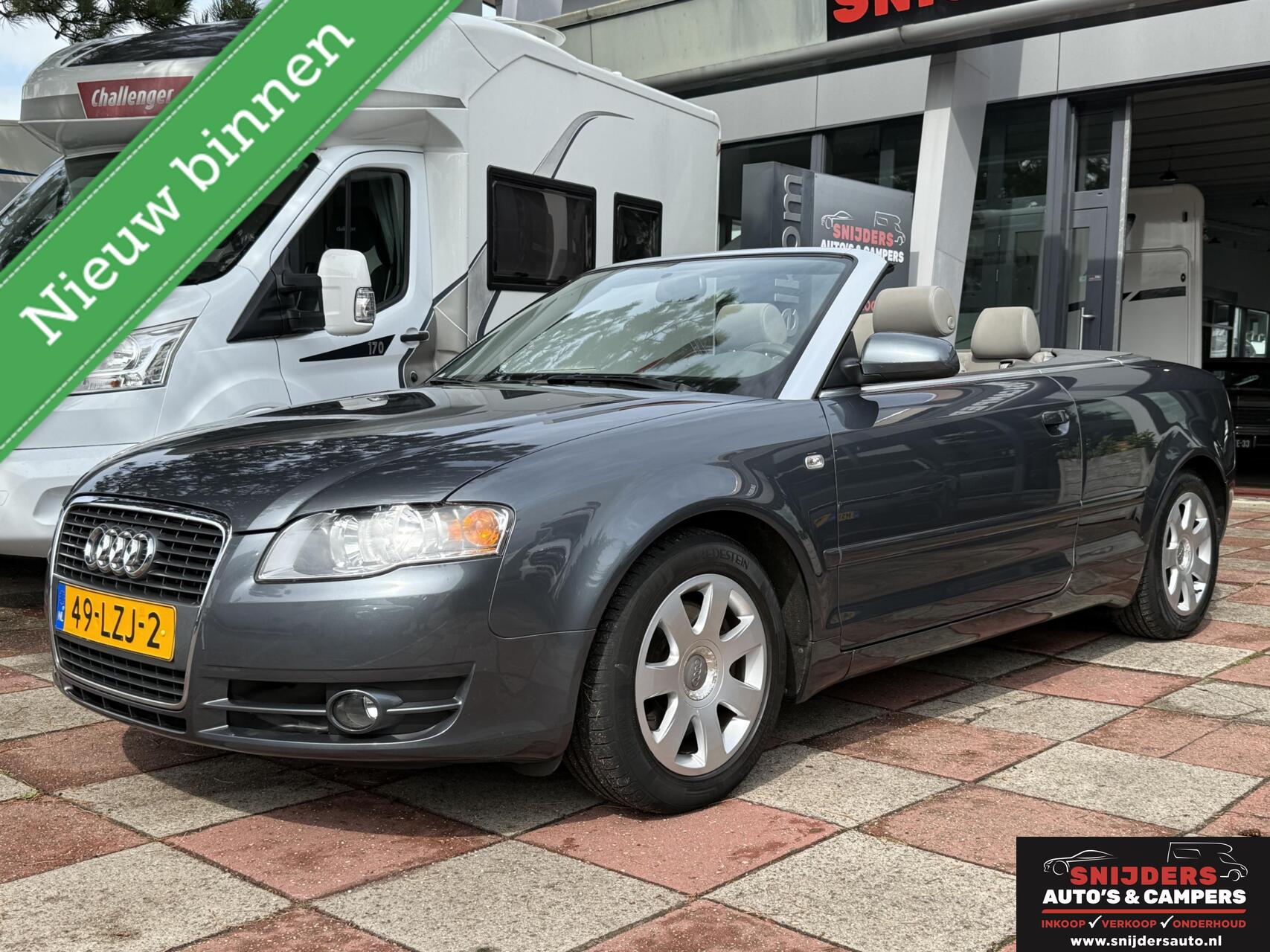 Audi Audi A4 Cabriolet 1.8 Turbo 96699 km 2e eigenaar 2008 - voorkant