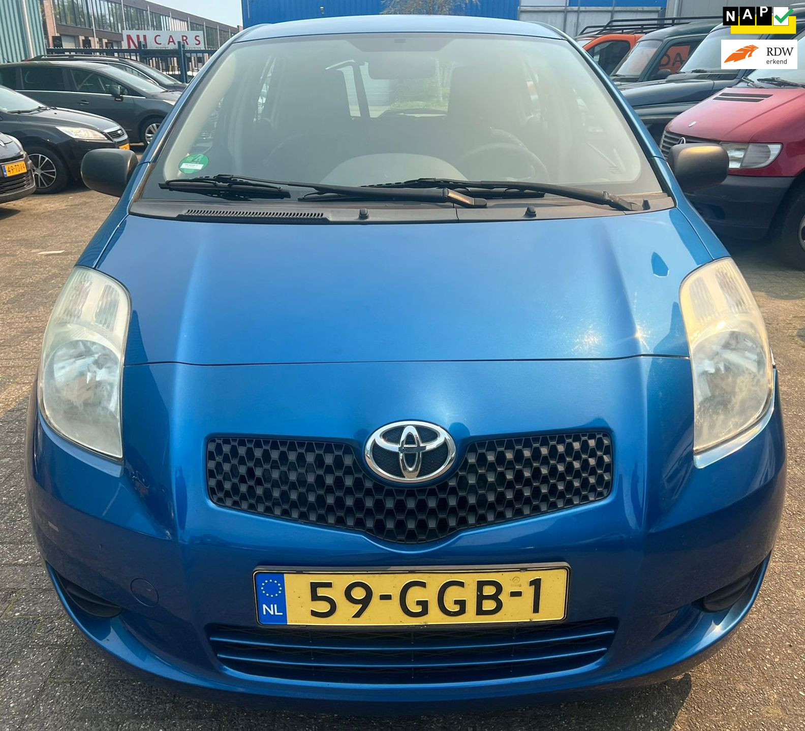 Toyota Toyota Yaris 1.3 VVTi Terra AIRCO rijdt super 2008 - voorkant