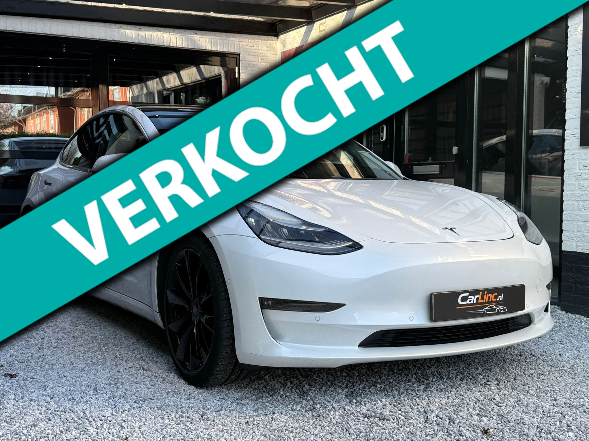 Tesla Model 3 Performance AWD 75 kWh, FSD, AUTOPILOT, PERFORMANCE, NIEUWSTAAT! 2019 - voorkant